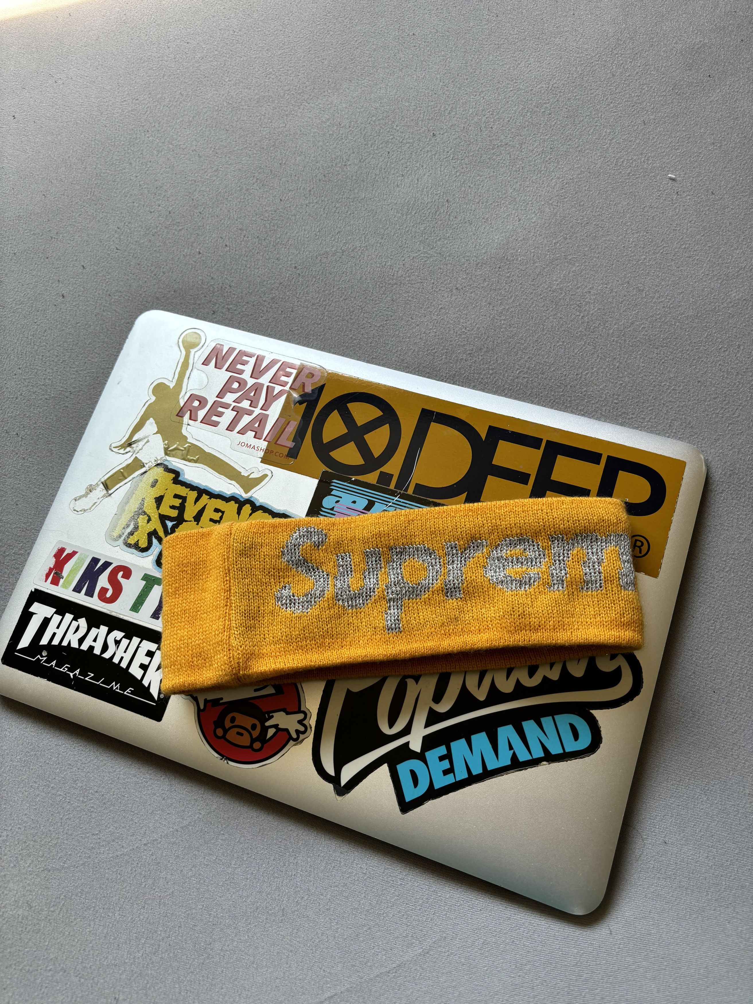 Supreme Supreme Yellow 3M headband Size ONE SIZE - 1 Thumbnail