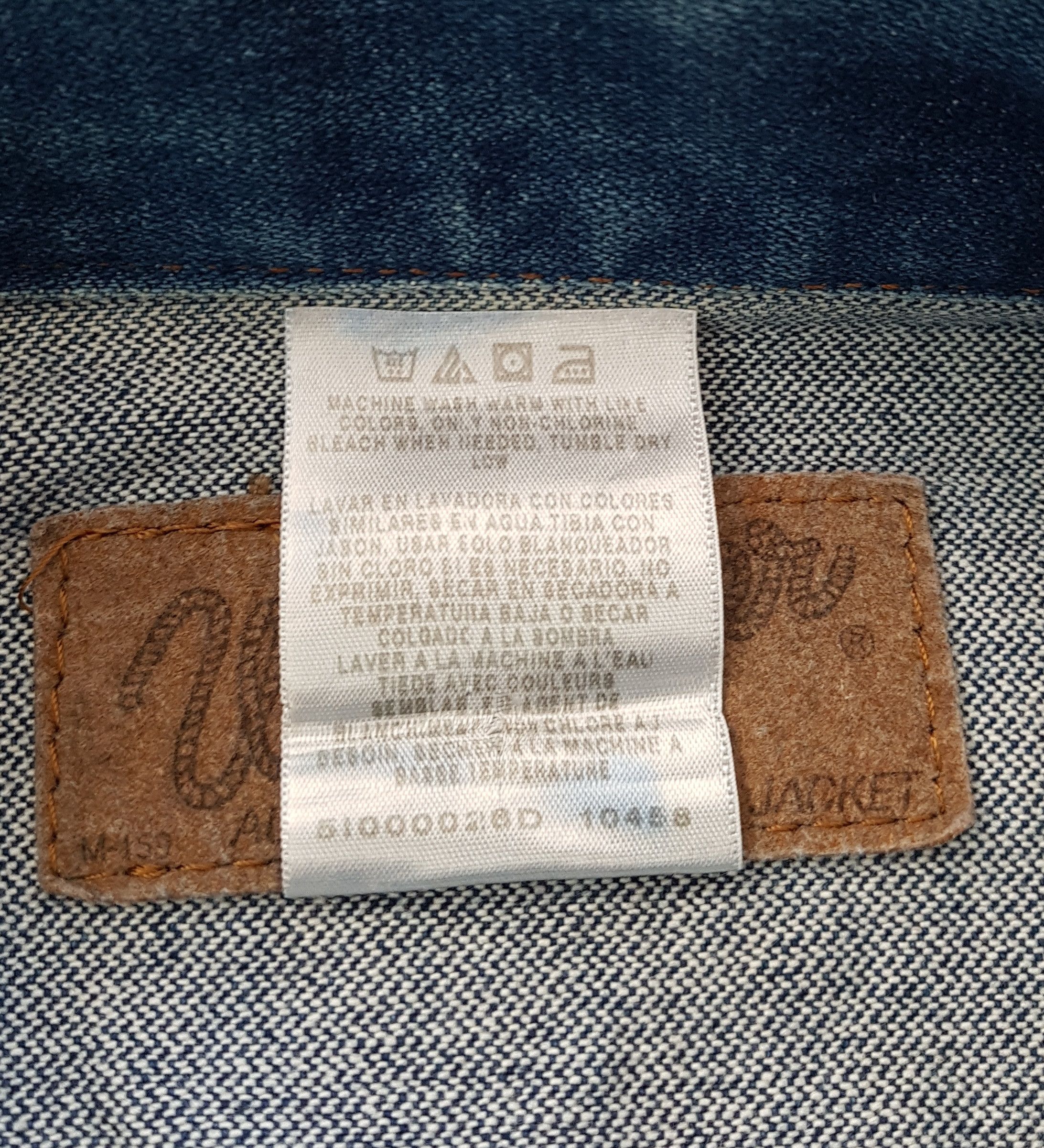 Wrangler Metallica WorldWired Vintage Wrangler Denim Jean Jacket sz L Size US L / EU 52-54 / 3 - 16 Thumbnail