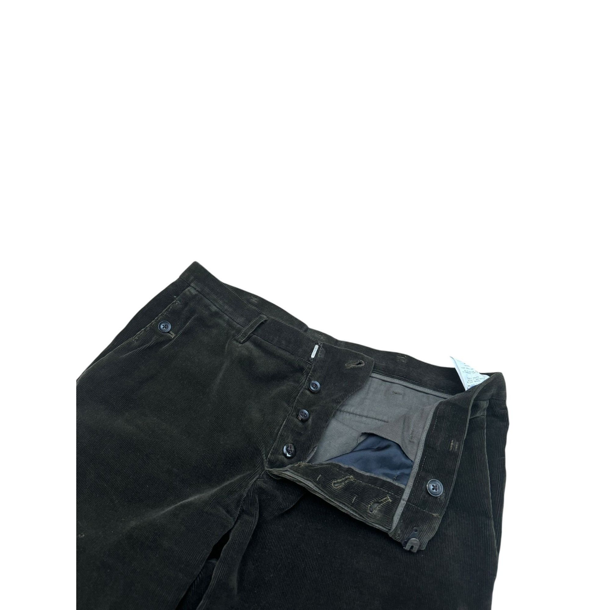 Yohji Yamamoto Brown Corduroy Pants Size US 32 / EU 48 - 2 Thumbnail
