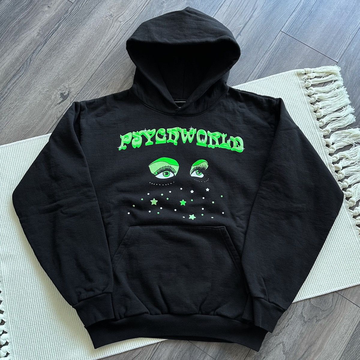 Psychworld PSYCHWORLD Dream State Heavyweight Black Hoodie Size US L / EU 52-54 / 3 - 1 Thumbnail