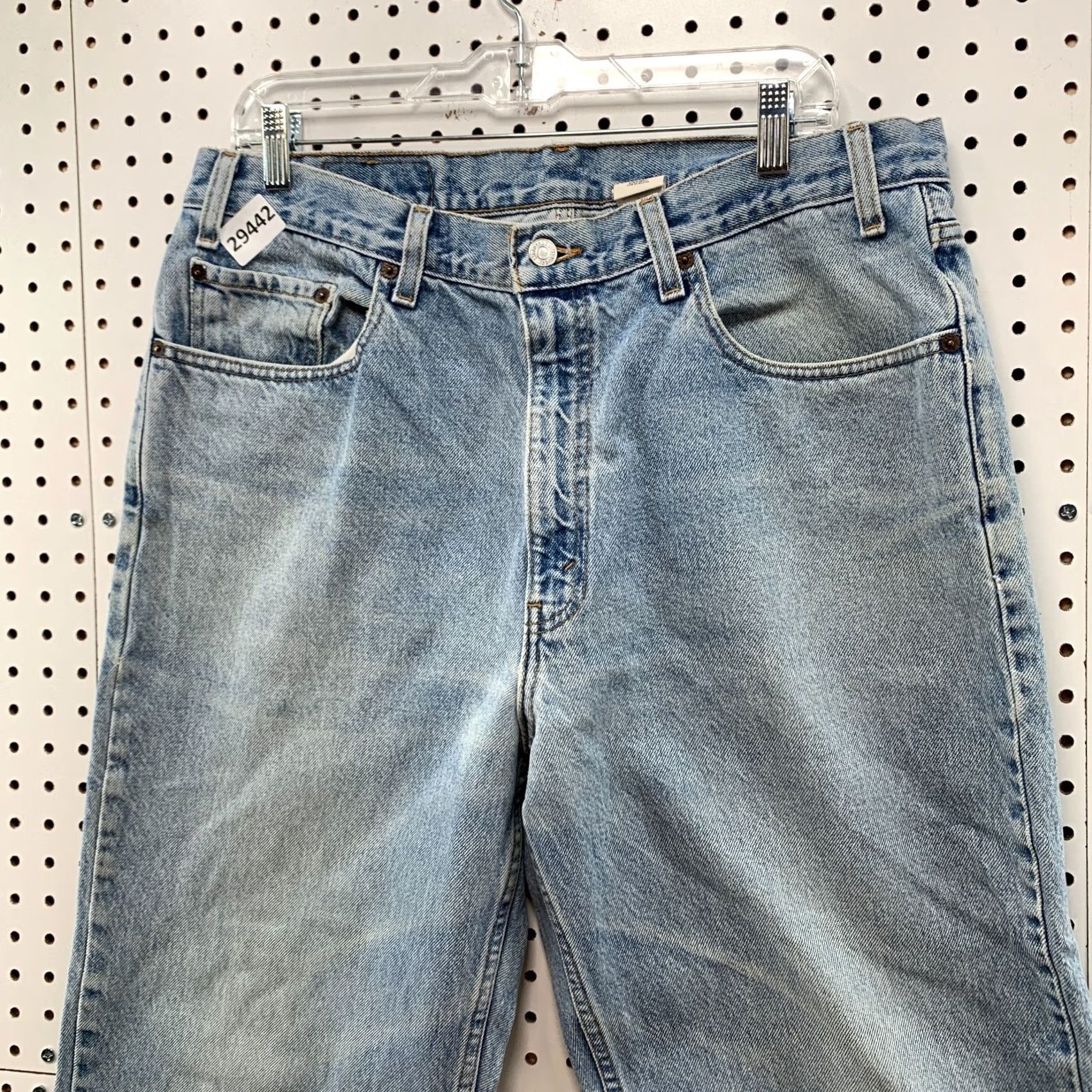 Levi's VINTAGE Levi's Jeans Mens Light Wash Relaxed Straight Denim Size 36X32 Y2K Size US 36 / EU 52 - 7 Thumbnail