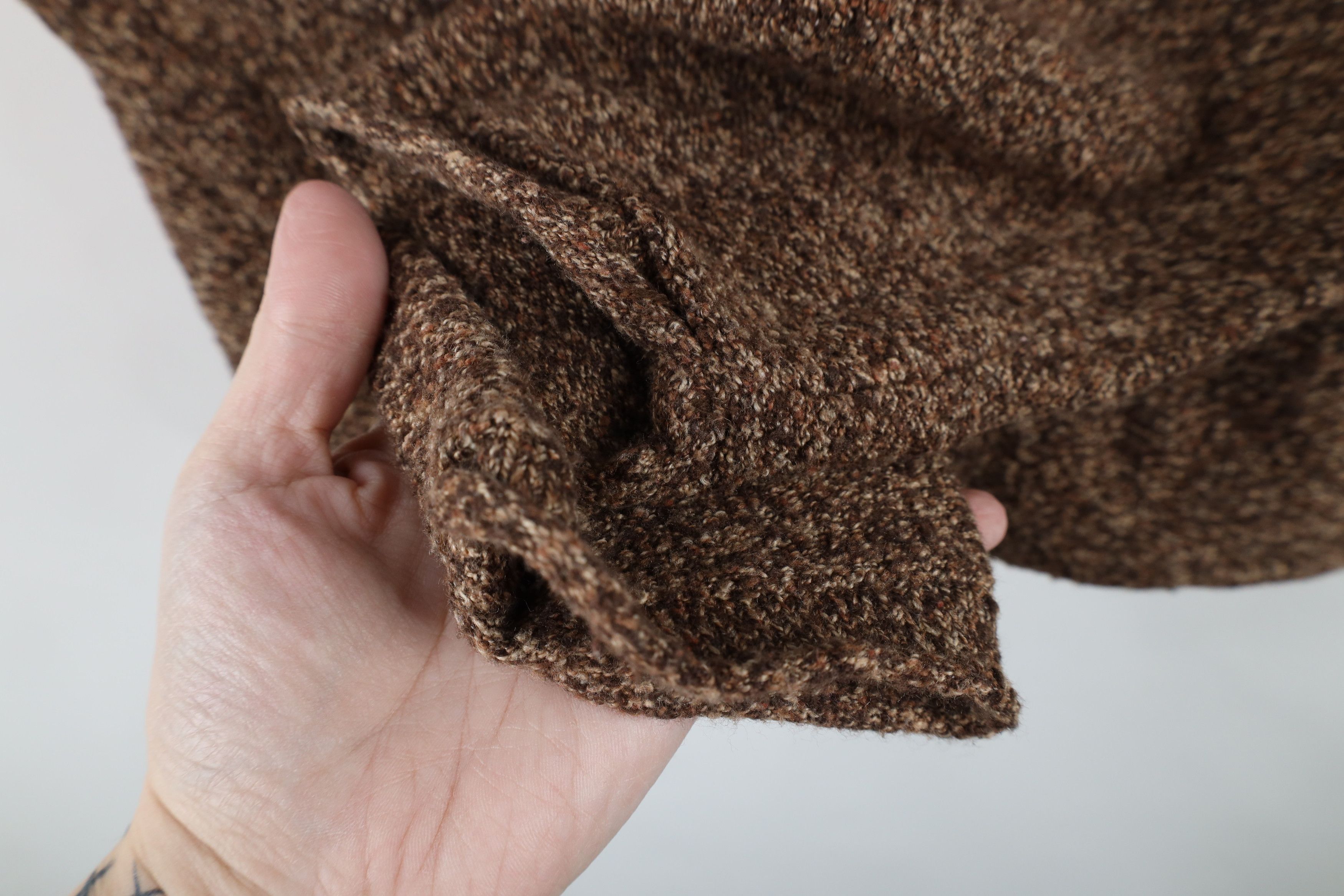 Vintage Vintage 90s Streetwear Marled Knit V-Neck Sweater Brown Size XL / US 12-14 / IT 48-50 - 5 Thumbnail