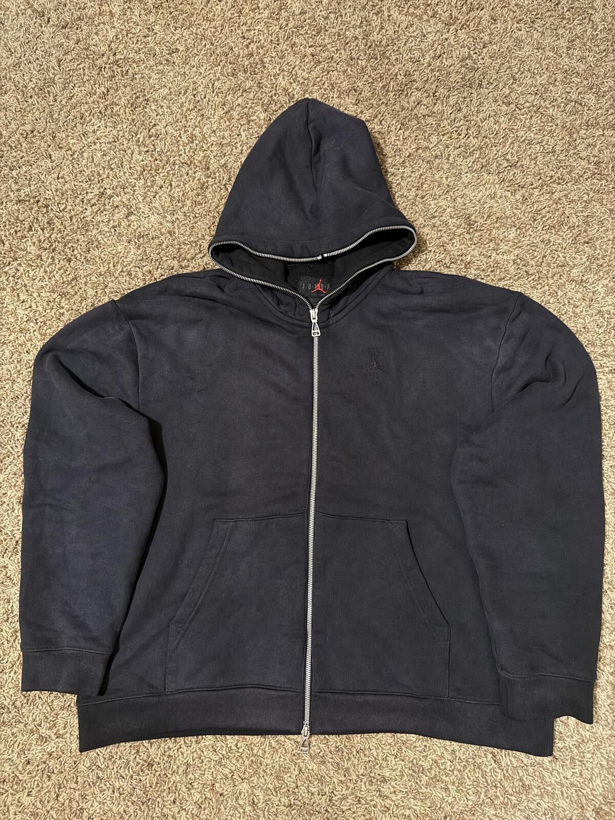 Nike Air Jordan Travis Scott Catus Jack Full Zip Black Hoodie Size US M / EU 48-50 / 2 - 4 Thumbnail