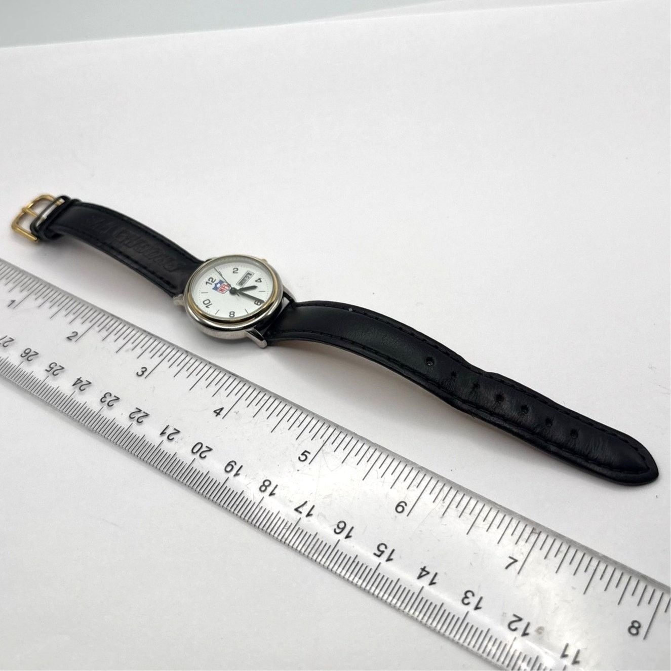 NFL Silver & Black NFL Watch Size ONE SIZE - 4 Thumbnail