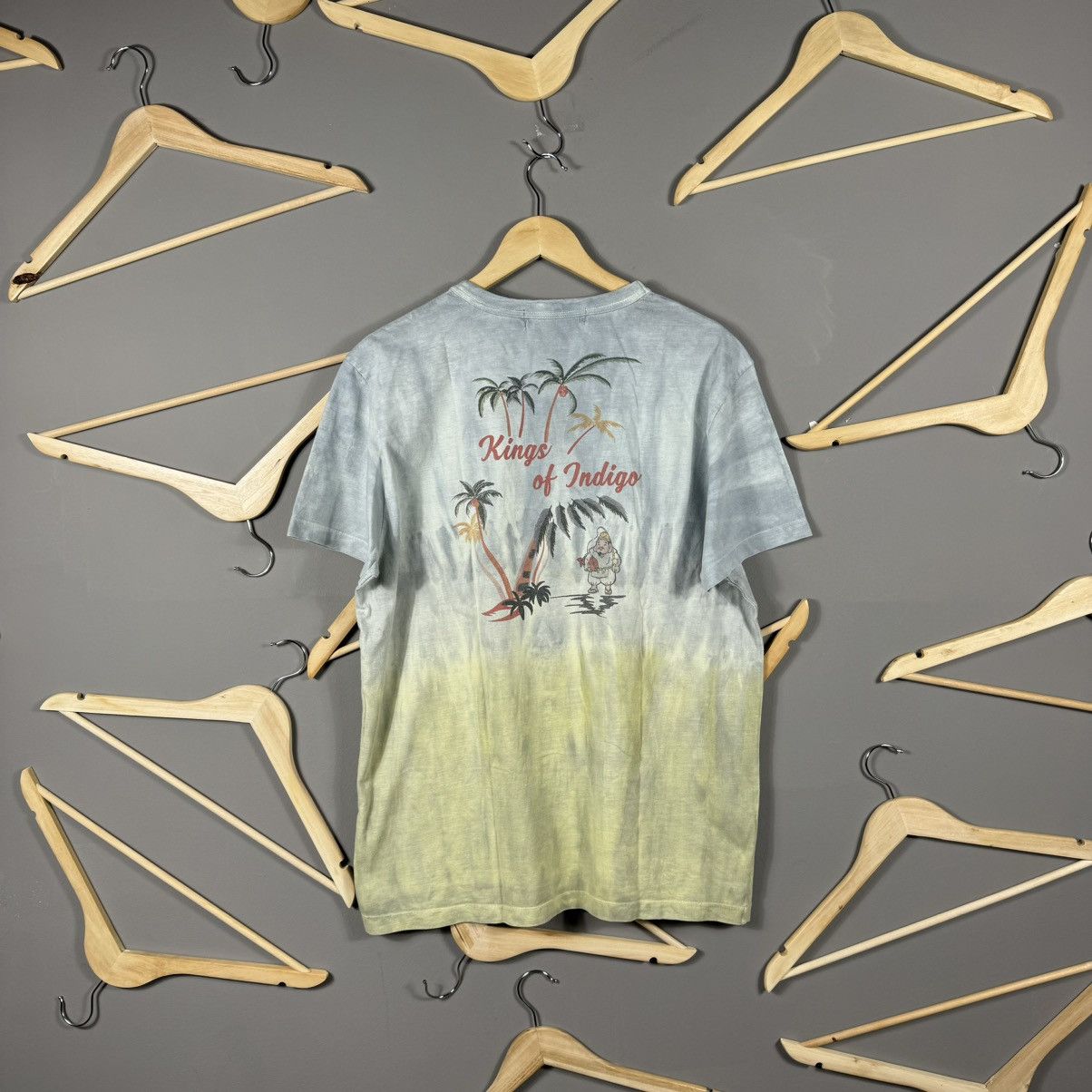 Japanese Brand Tie-Dye Kings Of Indigo Japanese T-shirt Size US L / EU 52-54 / 3 - 2 Thumbnail