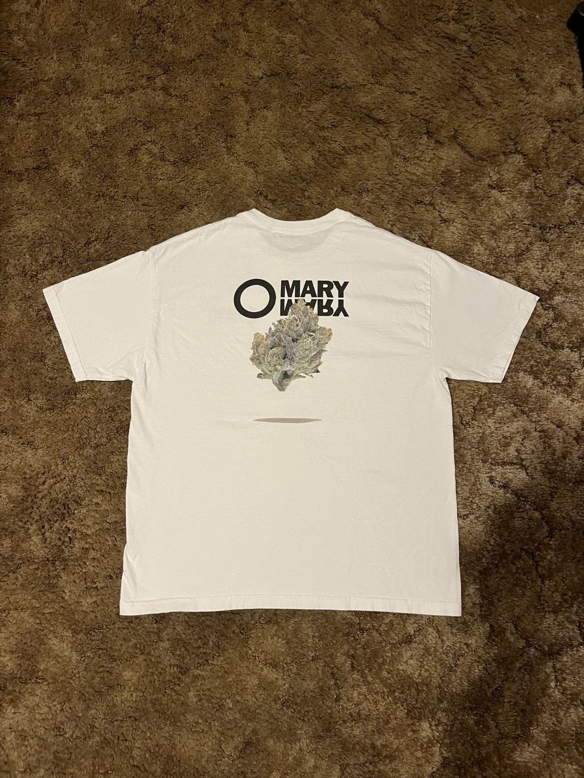 Vintage Mary Mary Marijuana Weed Bud T-Shirt White XLarge Size US XL / EU 56 / 4 - 1 Thumbnail