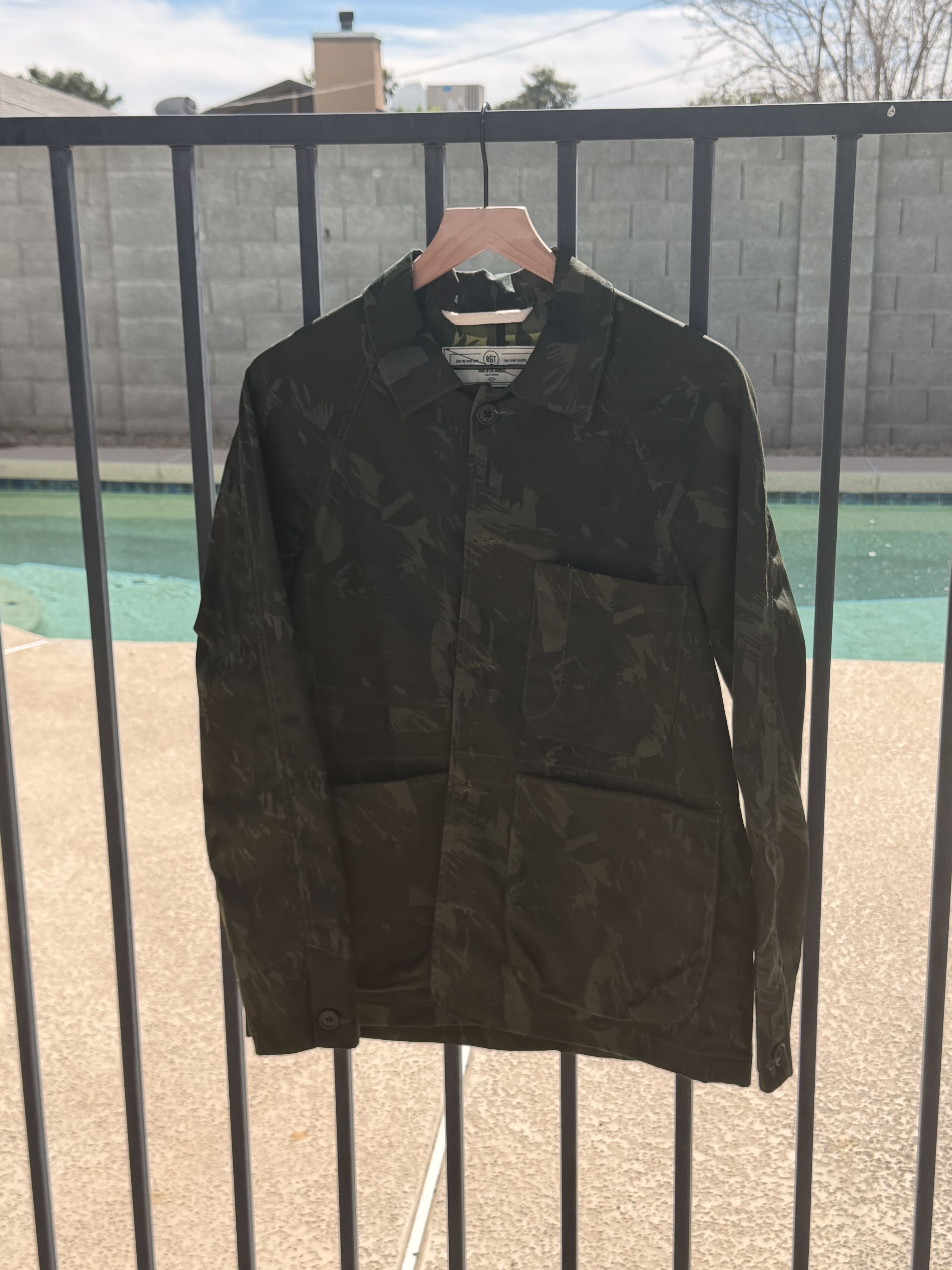 Rogue Territory Rogue Territory RGT - Waxed Camo Field Jacket Size US L / EU 52-54 / 3 - 6 Thumbnail