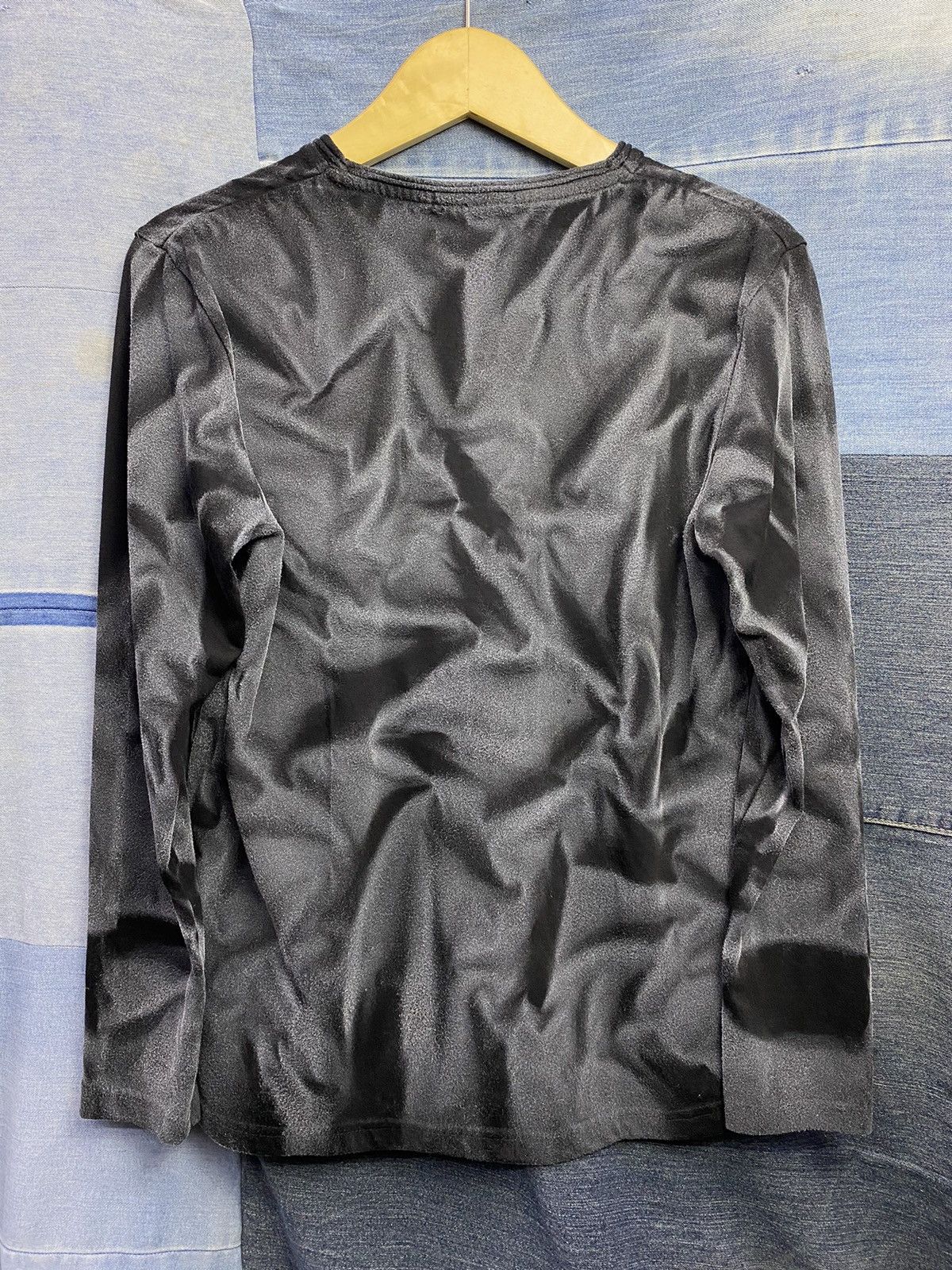 If Six Was Nine × Japanese Brand × semanticdesign 2000s smoke wash semantic design longsleeve Size US M / EU 48-50 / 2 - 9 Thumbnail