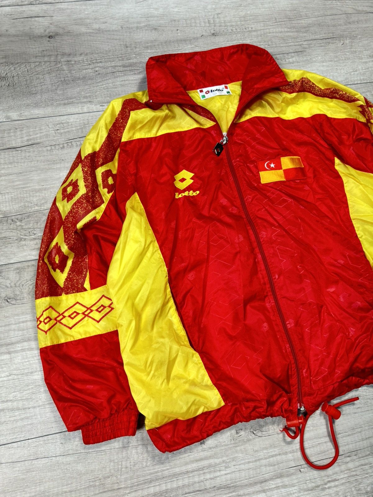 Lotto Sport Vintage Archive Lotto Nylon Shell Jacket Soccer Style Size US L / EU 52-54 / 3 - 2 Thumbnail