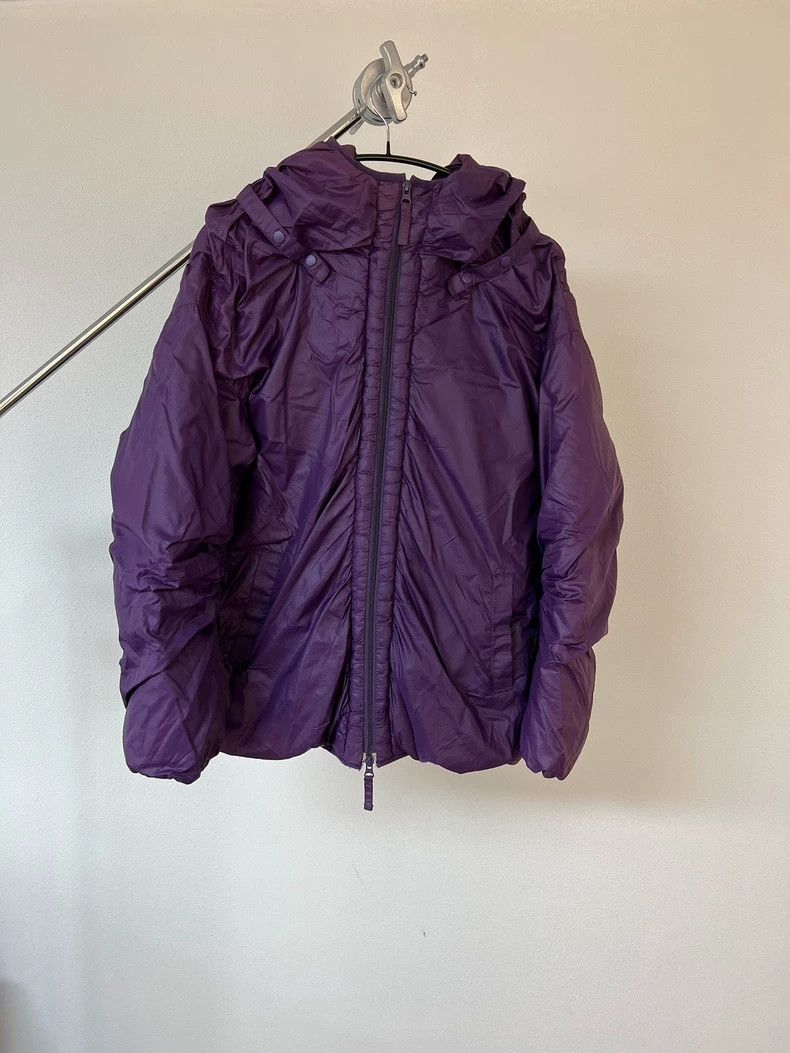 Issey Miyake Pleated Emperor Purple Down Jacket 2503-Nextar