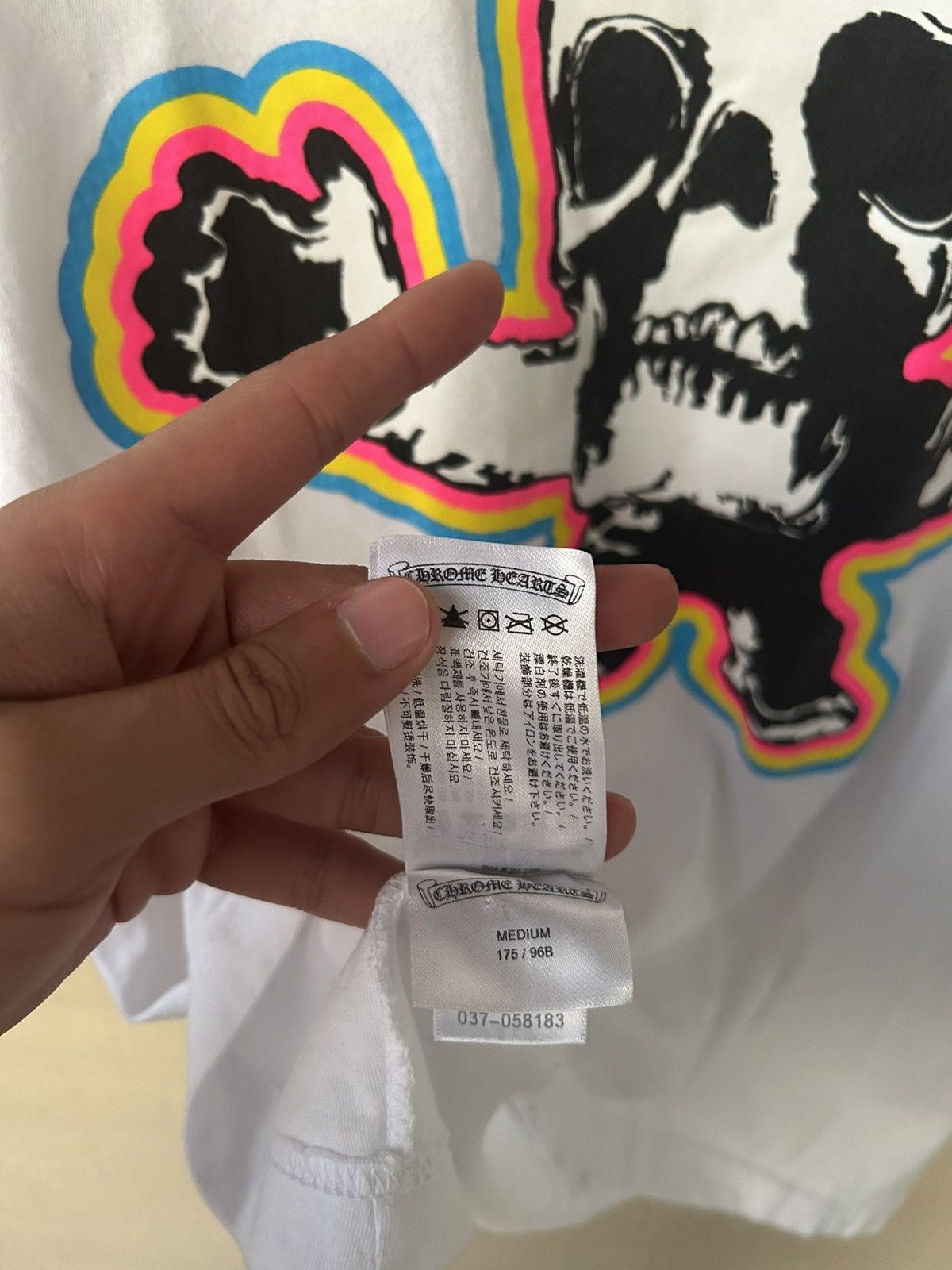 トップス CHROME HEARTS foti skull dog bolder Tee Chrome Hearts Foti Dog Tee | Grailed