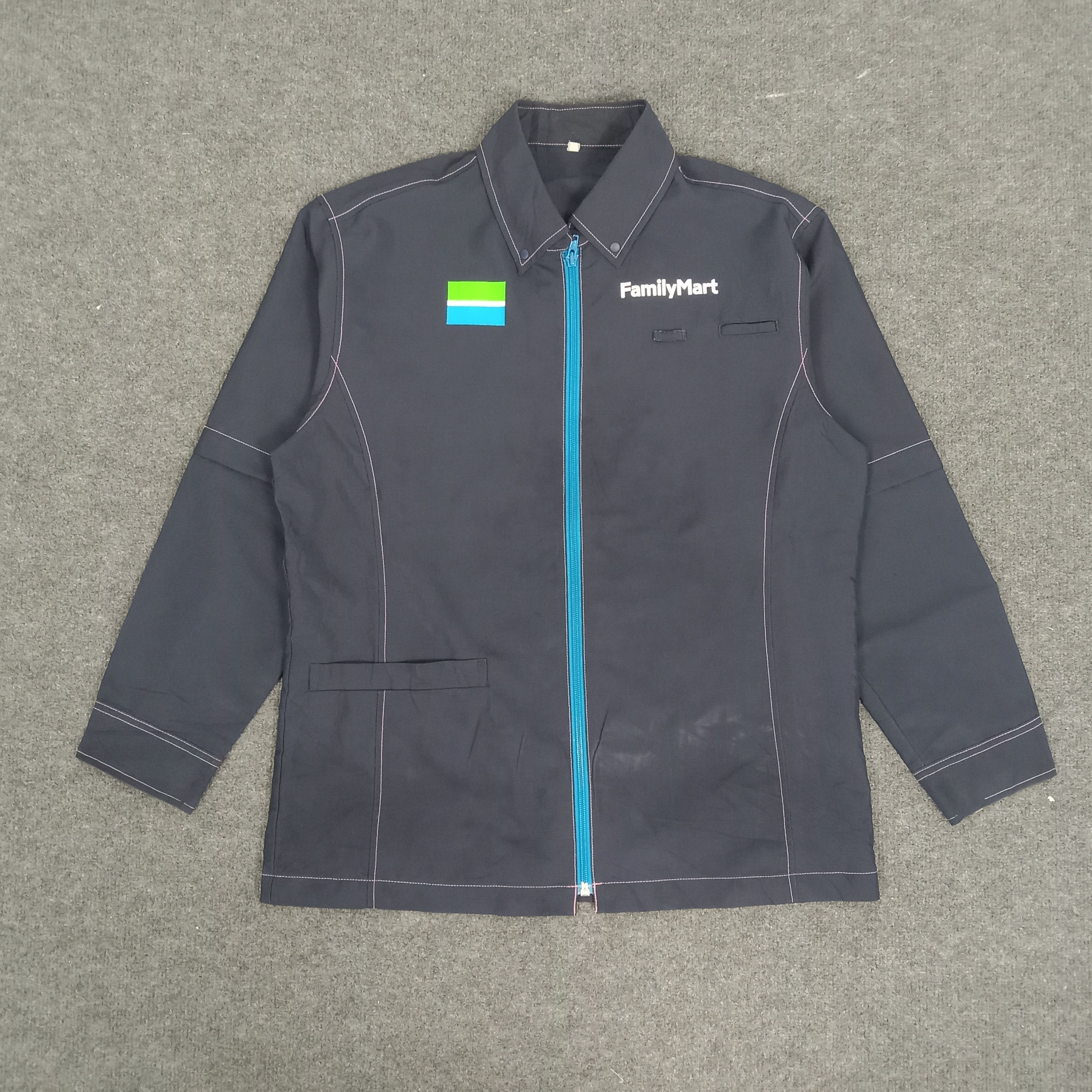 Japanese Brand × Vintage Family Mart Japanese Brand Uniform Jacket Size US L / EU 52-54 / 3 - 1 Thumbnail