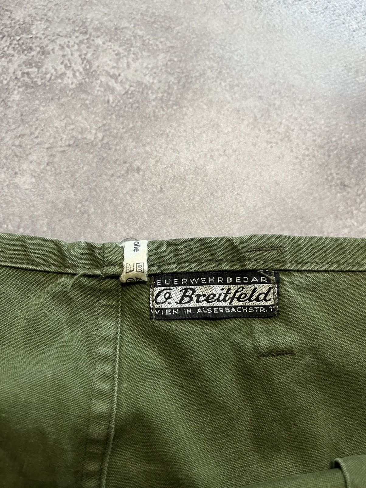 Vintage Vintage Austrian Firefighter Pants Workwear O. Breitfeld Size US 32 / EU 48 - 7 Thumbnail