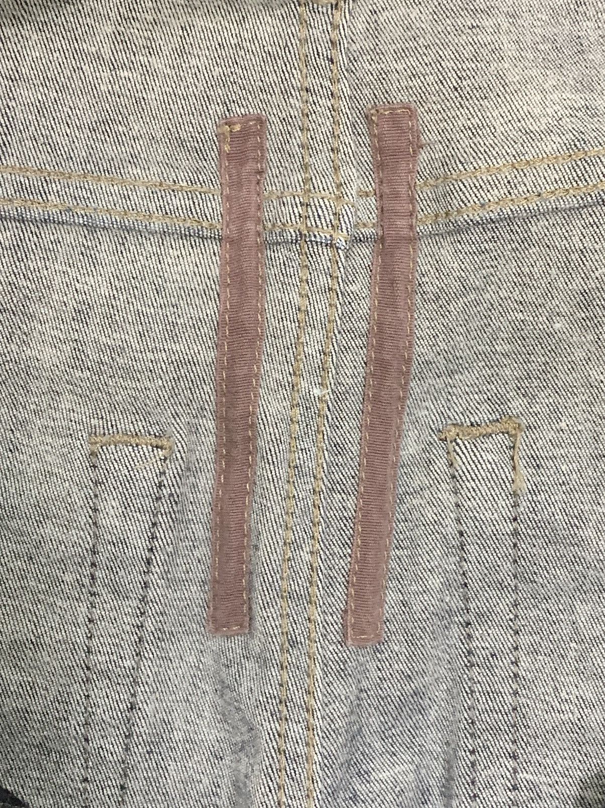 Rick Owens Drkshdw RICK OWENS DRKSHDW TORRENCE UNWASHED BLUE SKINNY/SLIM DENIM Size US 30 / EU 46 - 4 Thumbnail
