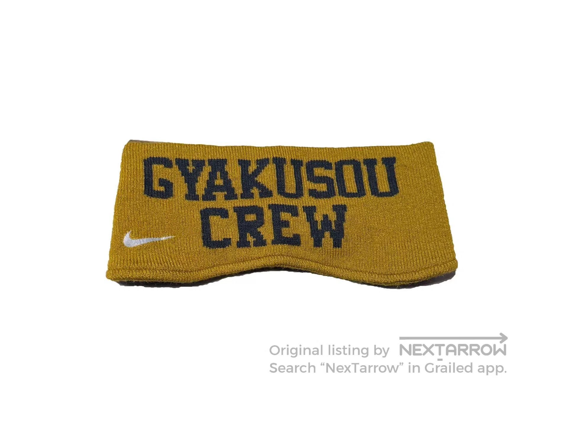Takahiromiyashita The Soloist. Gyakusou Nike Lab Running Headband. Size ONE SIZE - 1 Thumbnail
