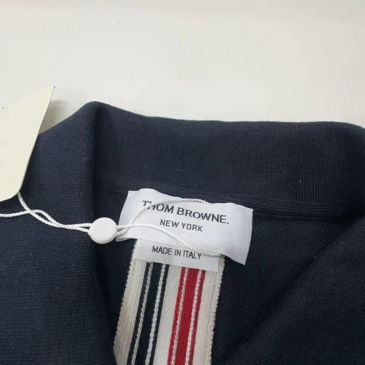 Thom Browne Thom Browne Short Sleeve Polo Shirt -2507 Size US S / EU 44-46 / 1 - 2 Thumbnail
