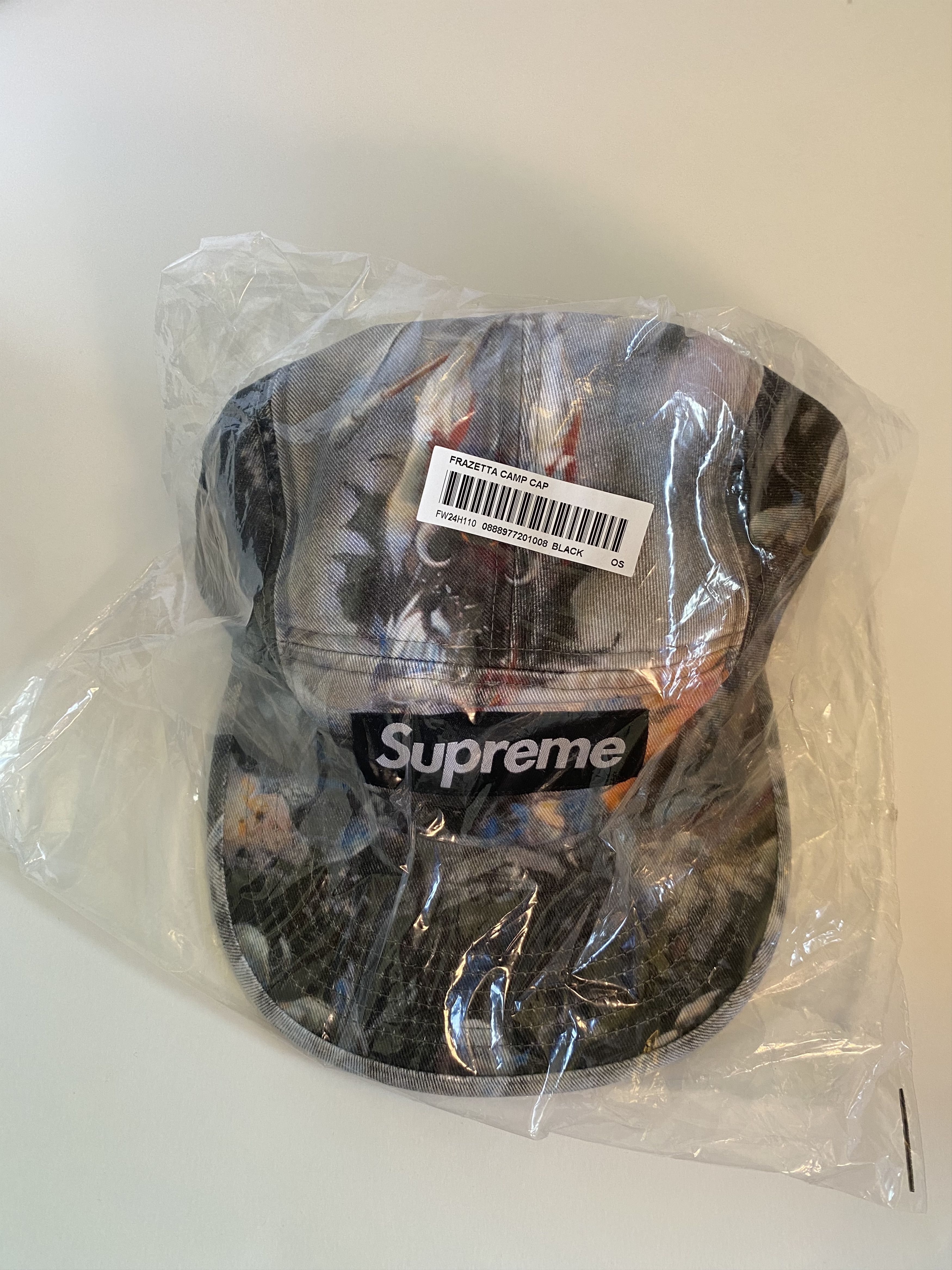 Supreme Supreme Frank Frazetta Camp Cap - Black Size ONE SIZE - 1 Thumbnail