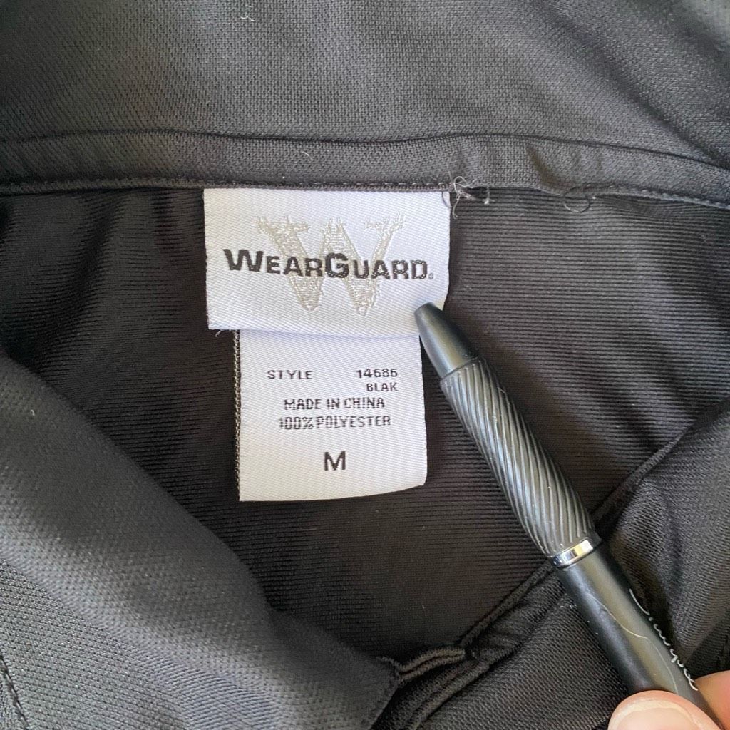 Other Wear Guard men M 3 button dri wear short sleeve polo bundle of 3 black & blue Size US M / EU 48-50 / 2 - 10 Thumbnail