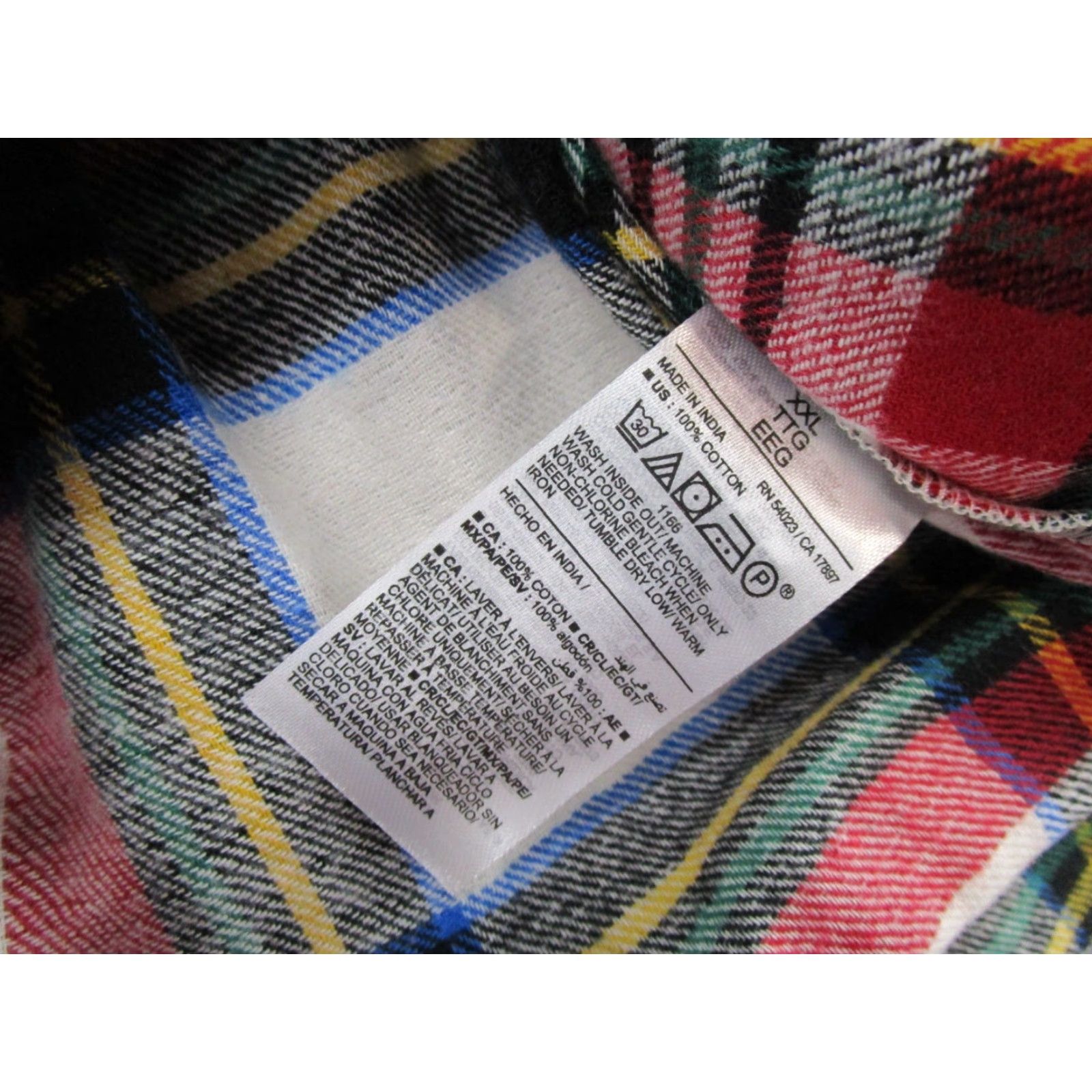Old Navy VINTAGE Old Navy Plaid Flannel Pajama Set Pants Shirt Women's 2XL NEW Size XXL / US 16-18 / IT 52-54 - 4 Thumbnail