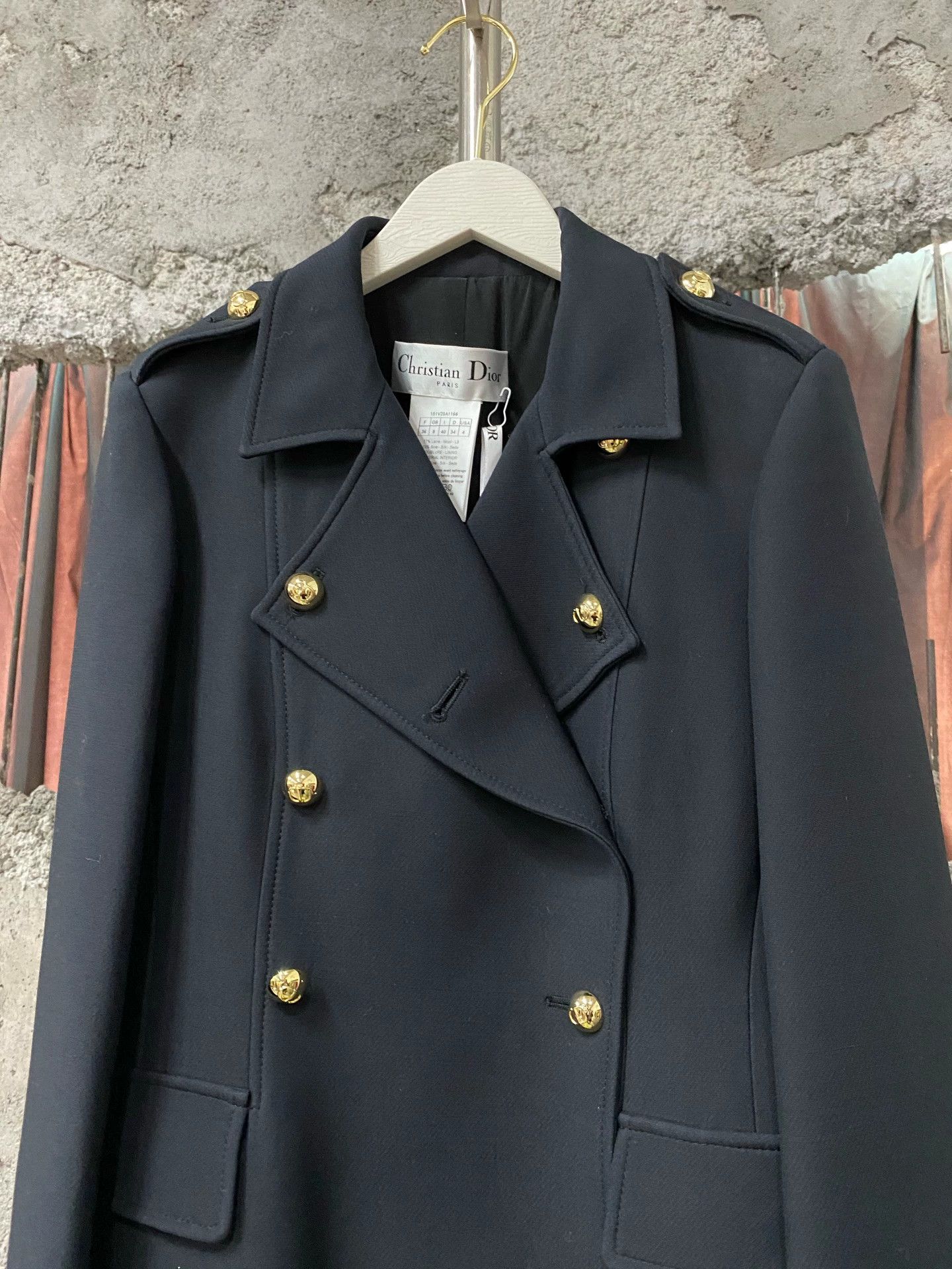 Dior Dior Double Breasted Suit Jacket 36 New Size XS / US 0-2 / IT 36-38 - 3 Thumbnail