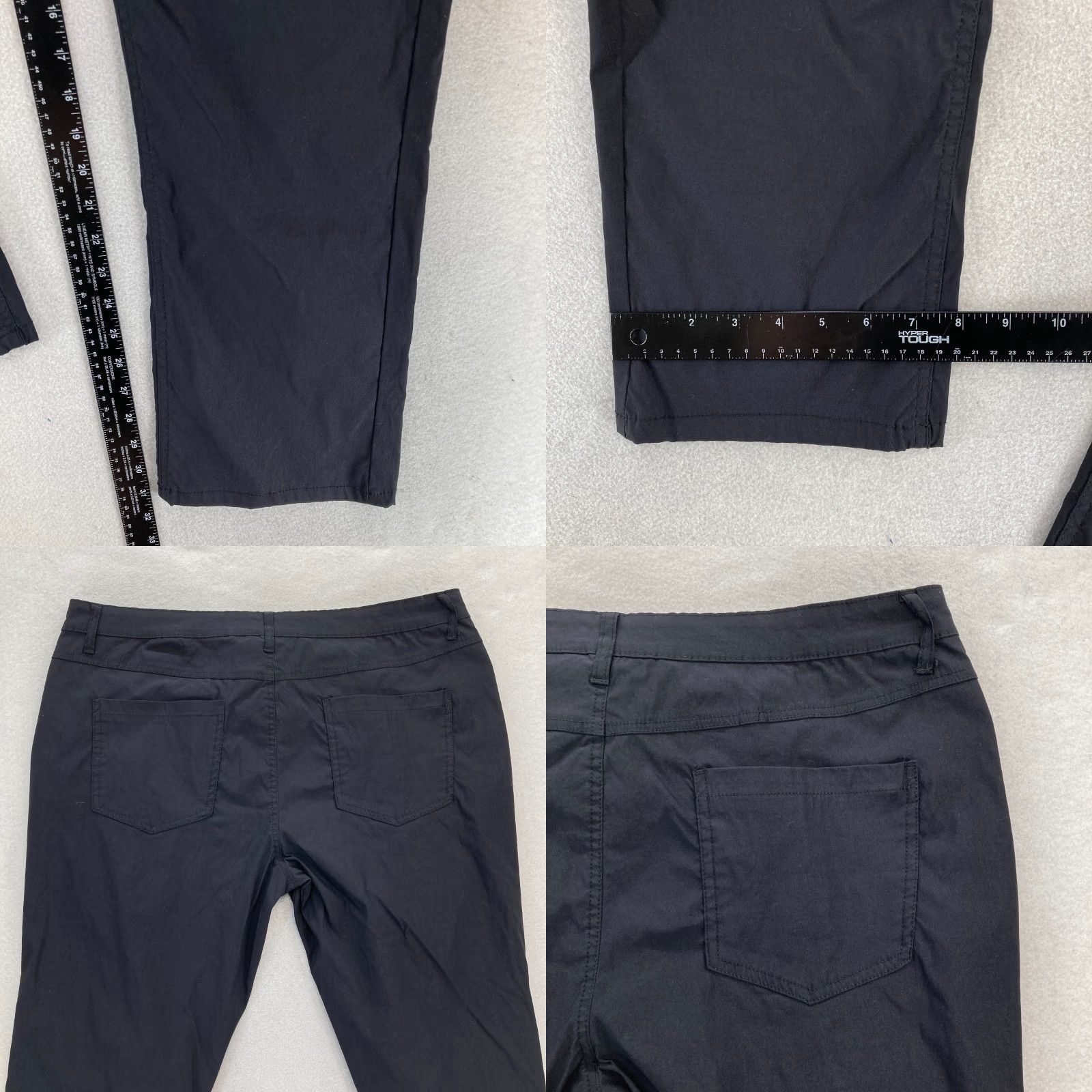 Kenneth Cole Kenneth Cole New York 5-Pocket Pants Mens 42x32 Black Performance Stretch Golf Size US 42 / EU 58 - 8 Thumbnail