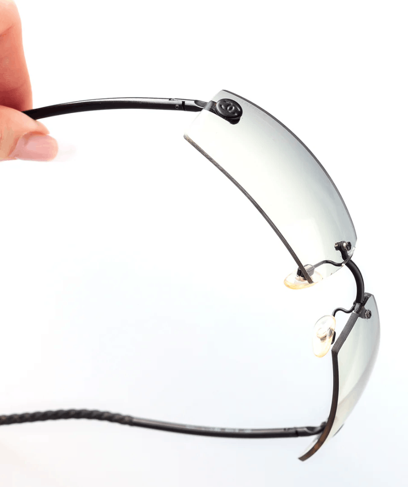 Chanel Chanel Sunglasses 4047 CC Rhinestone 4017 Rimless Vintage Size ONE SIZE - 1 Thumbnail