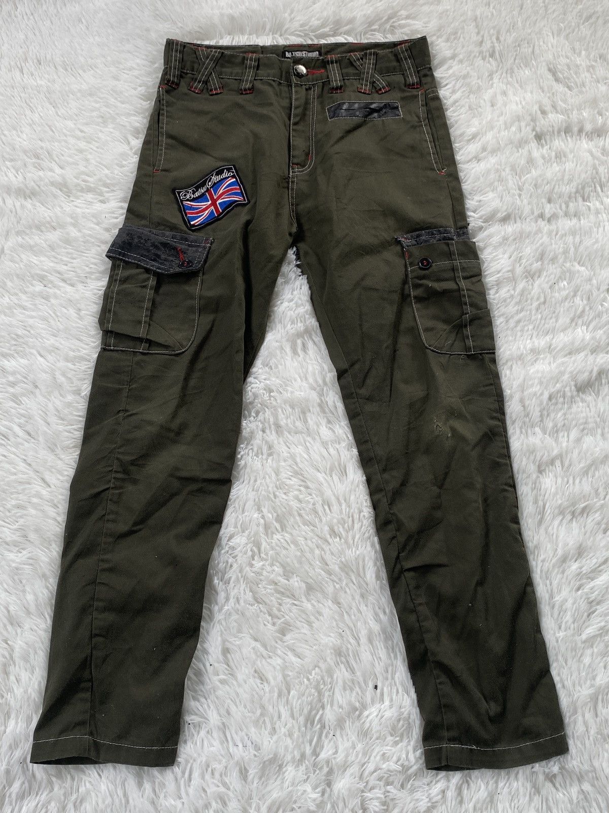 Japanese Brand 💥SALE💥 BA-Tsu Studio Cargo Pant XST Limited Size US 29 - 1 Thumbnail