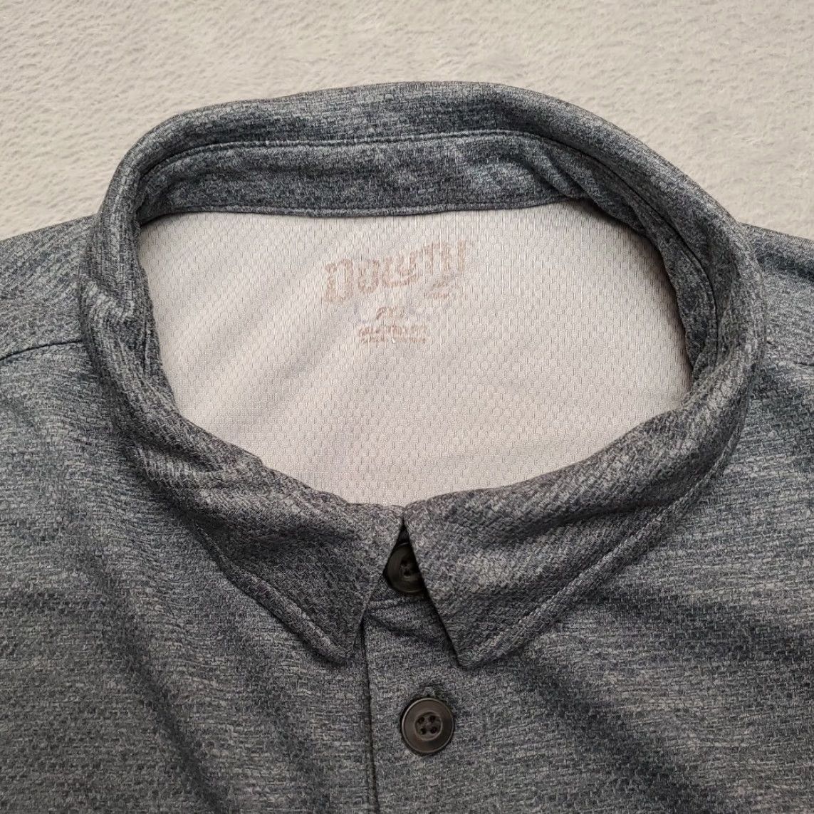 CO Duluth Trading Co Shirt Mens 2XL Gray Polo Short Sleeve Performance Blend Golf Shirt Mens Regular Size XS-? Size US XXL / EU 58 / 5 - 3 Thumbnail