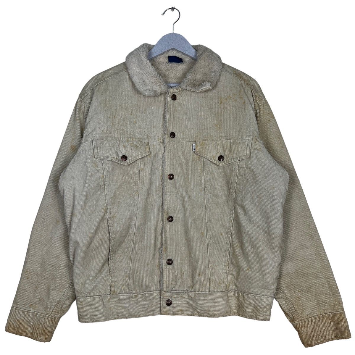 Big John 🔥 VINTAGE BIG JOHN CORDUROY TRUCKER JACKET Size US L / EU 52-54 / 3 - 1 Thumbnail