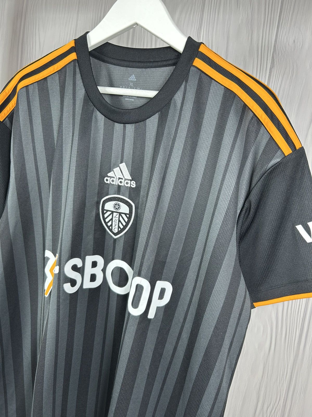 Adidas Leeds United Football Shirt Adidas Away LUFC 2022 XL Size US XL / EU 56 / 4 - 3 Thumbnail