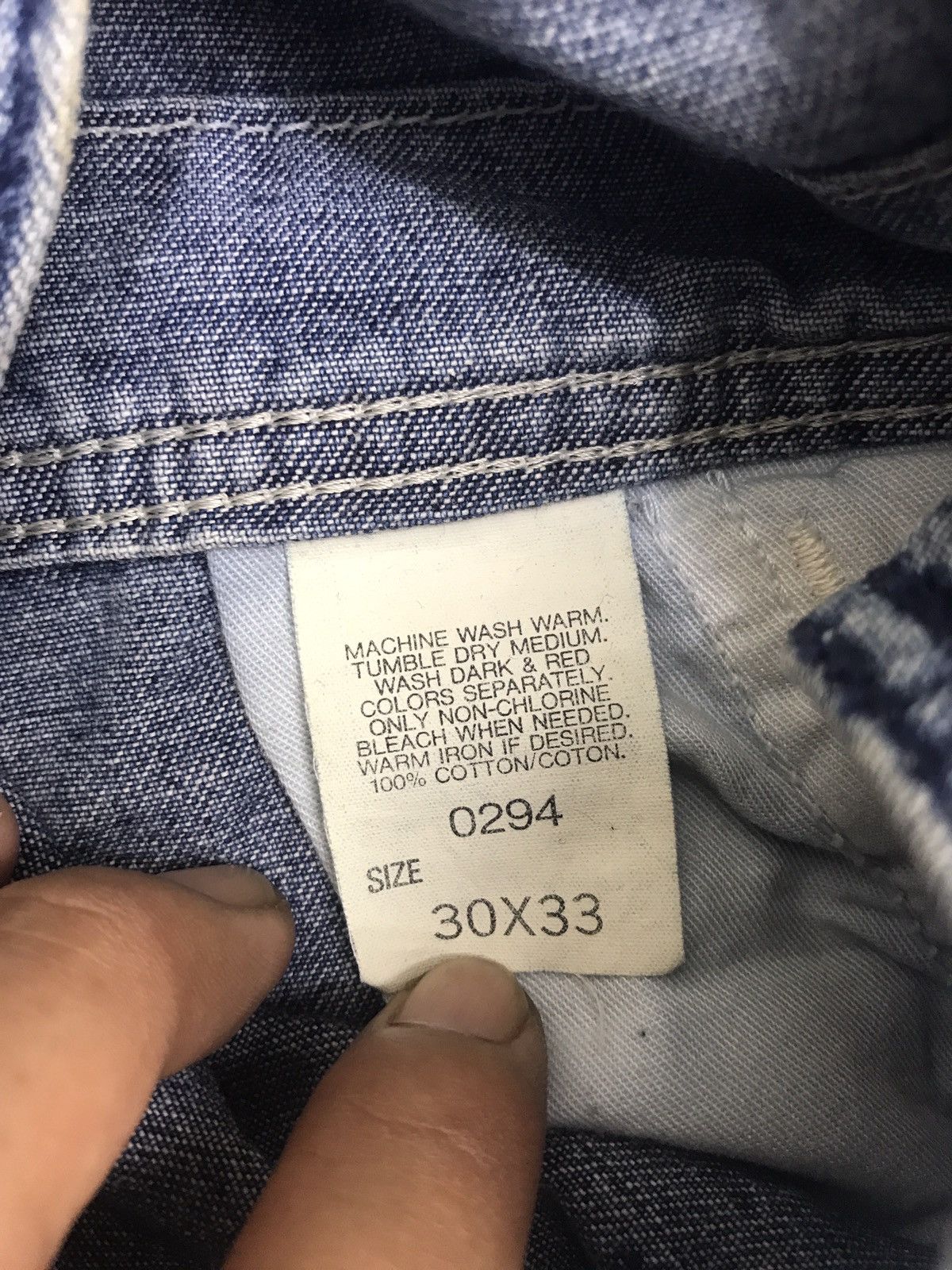 Lee Lee Denim Overall Size US 31 - 15 Thumbnail