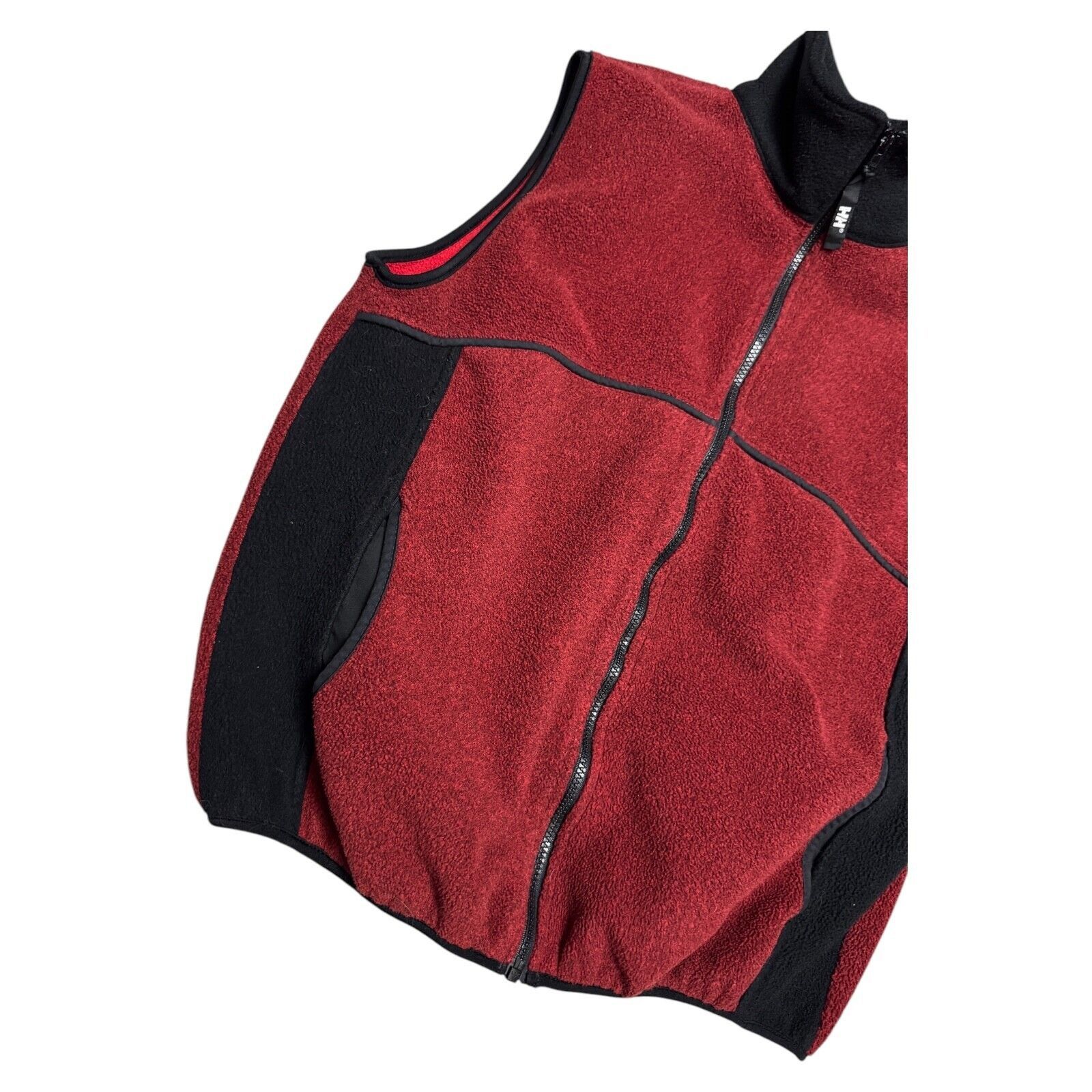 Helly Hansen HELLY HANSEN VINTAGE 90s Fleece Red Outdoor Vest Large Size US L / EU 52-54 / 3 - 6 Thumbnail
