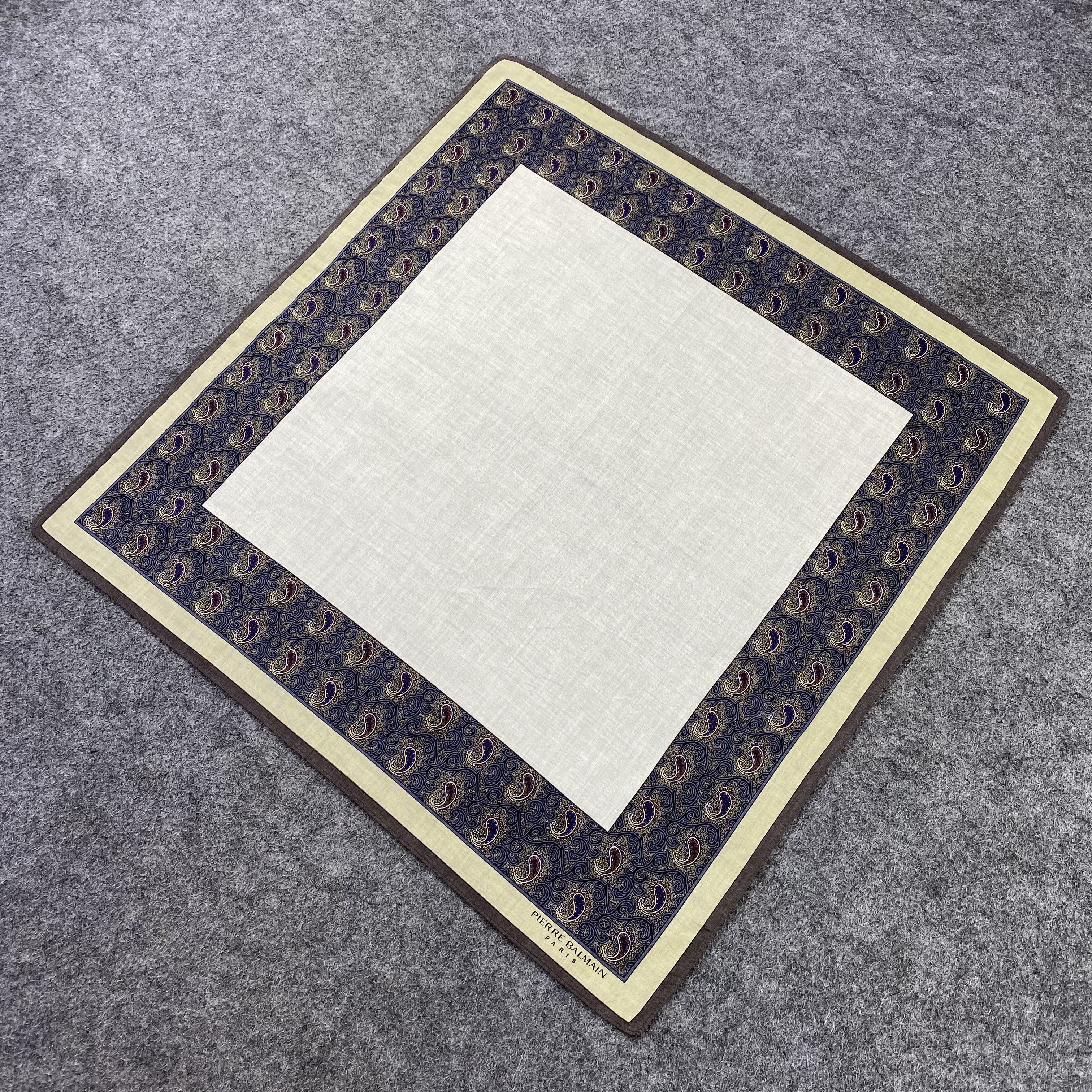 Pierre Balmain Pierre Balmain Handkerchief / Bandana / Neckerchief -B942 Size ONE SIZE - 4 Thumbnail