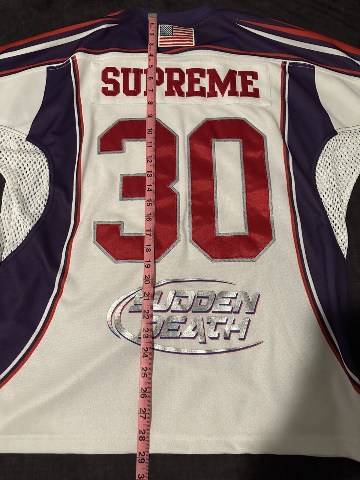 Supreme Supreme Sudden Death Football Jersey medium Size US M / EU 48-50 / 2 - 4 Thumbnail