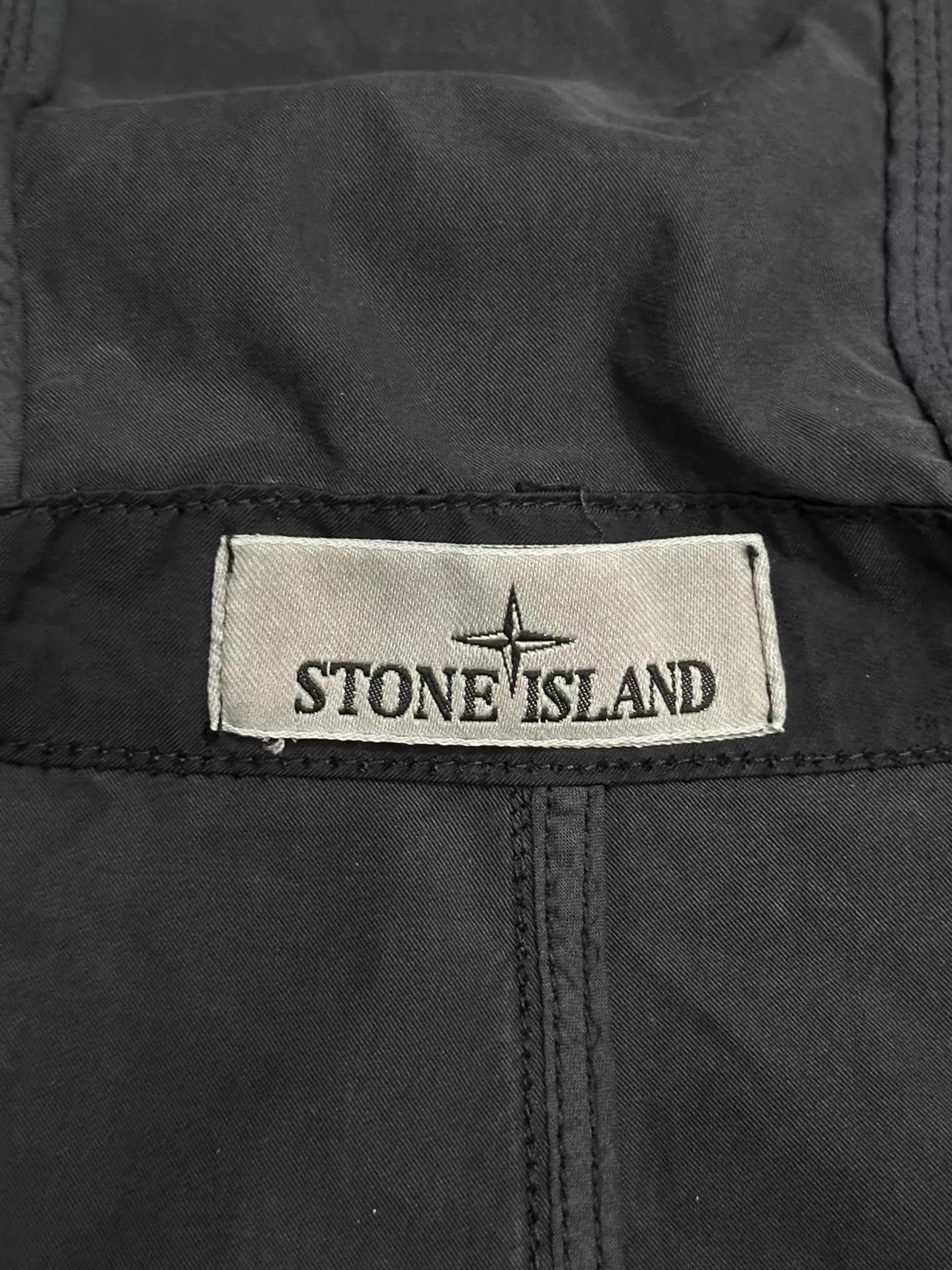 Stone Island Stone Island 23ss Metal Cupro Twill Tactical Coat Black Size US XL / EU 56 / 4 - 4 Thumbnail