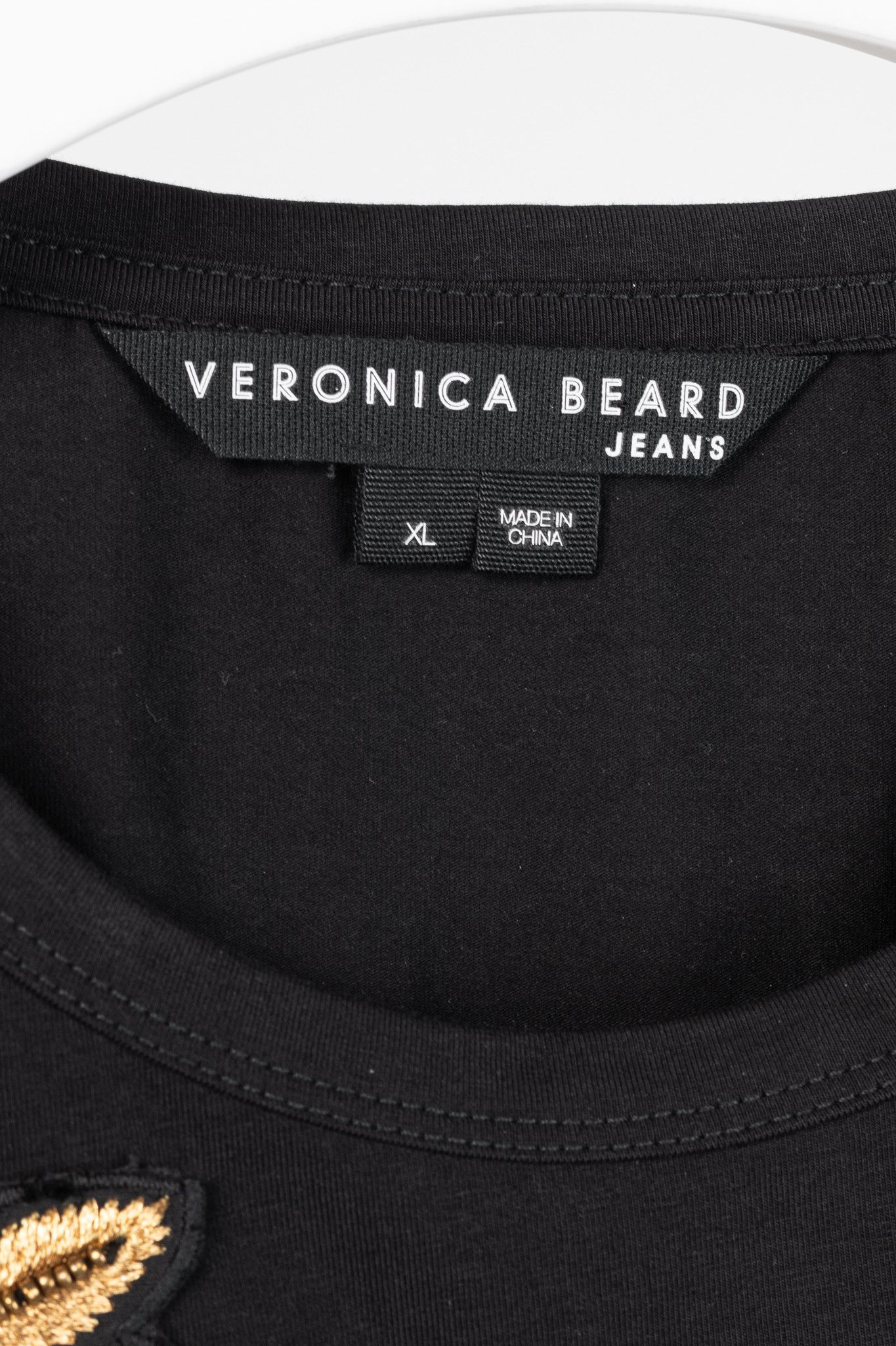 Veronica Beard Veronica Beard Jeans Franchi Embroidered Puff-Sleeve Top Size XL / US 12-14 / IT 48-50 - 4 Thumbnail