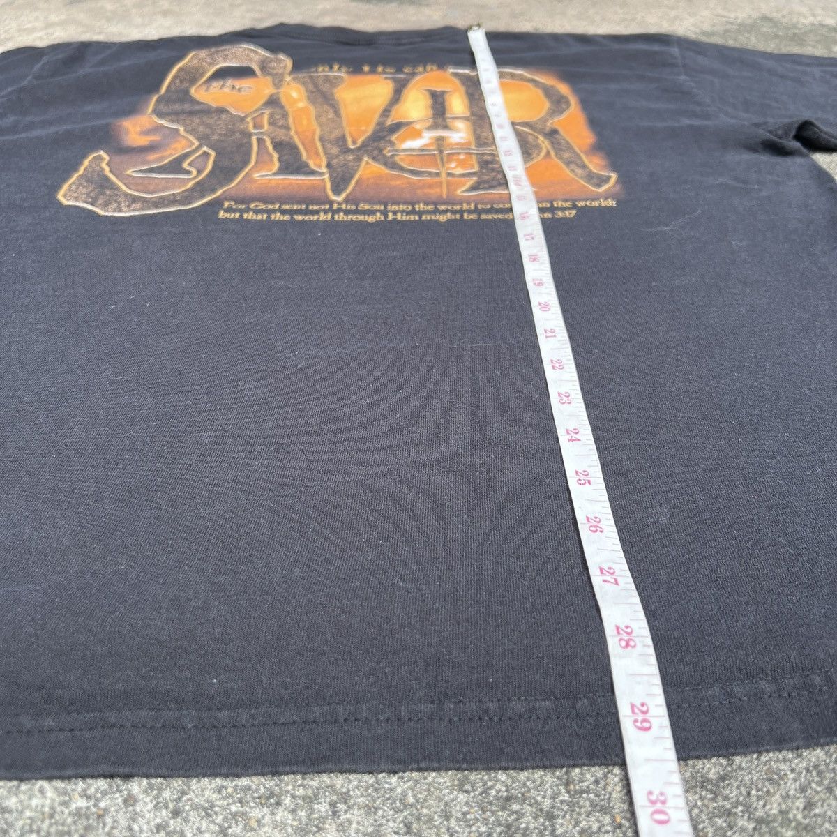 Vintage Vintage Y2K The Savior Jesus God Holy Bible Tee XL Size US XL / EU 56 / 4 - 7 Thumbnail
