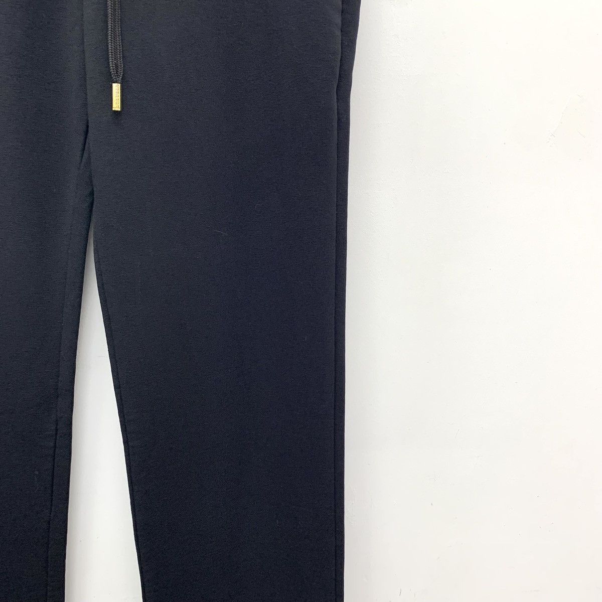 Versace Versace Black Cotton Drawstring Casual Pants K26WX Size US 30 / EU 46 - 4 Thumbnail