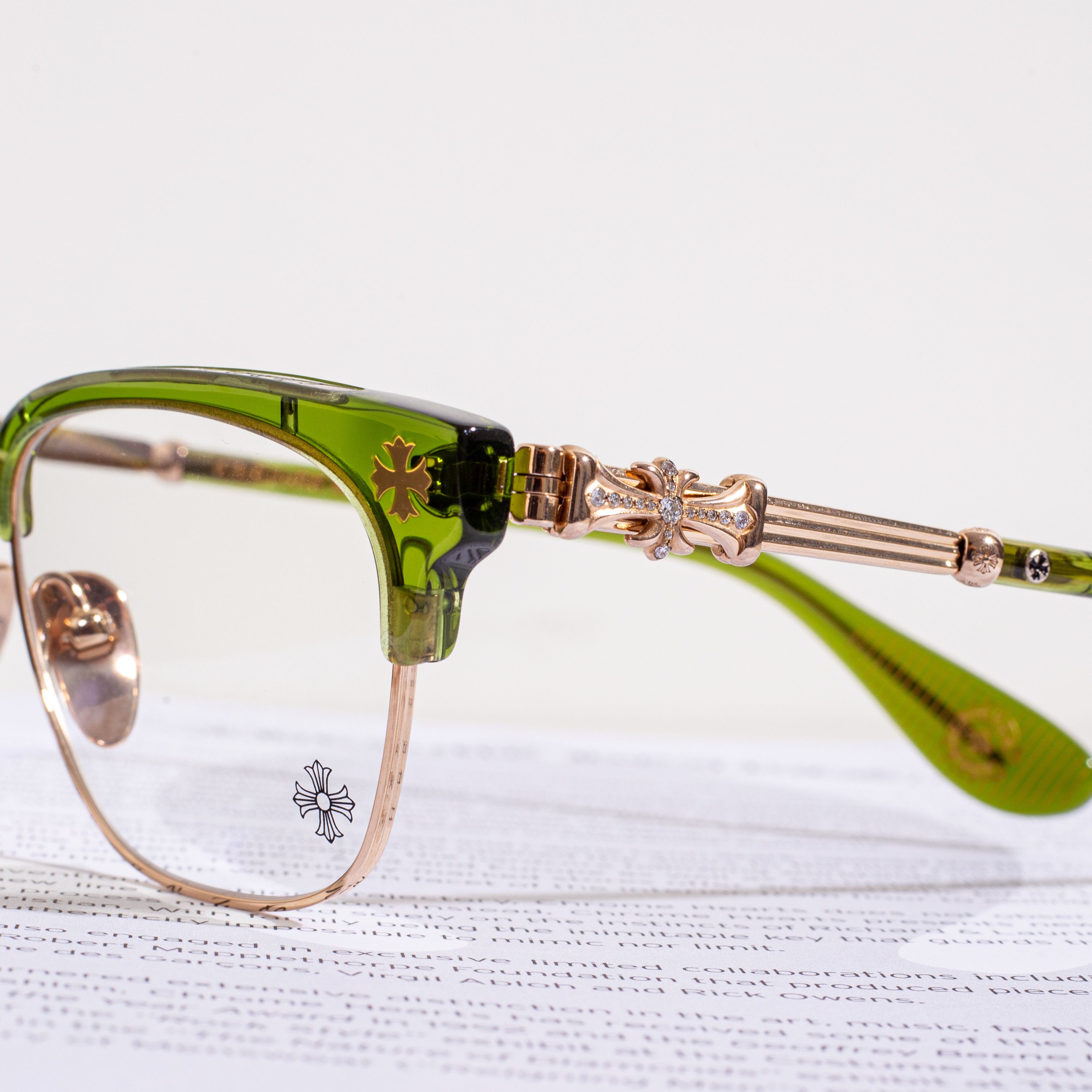 Chrome Hearts CHROME HEARTS BONENNOISSEUR II DIAMOND DOLV/GP Size ONE SIZE - 10 Thumbnail