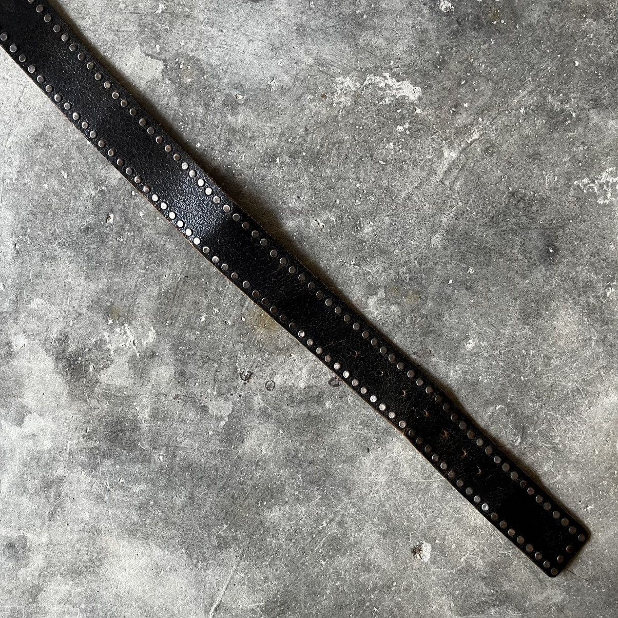 Vintage VINTAGE WESTERN SPIRIT STUDDED LEATHER BELT Size 30 - 7 Thumbnail