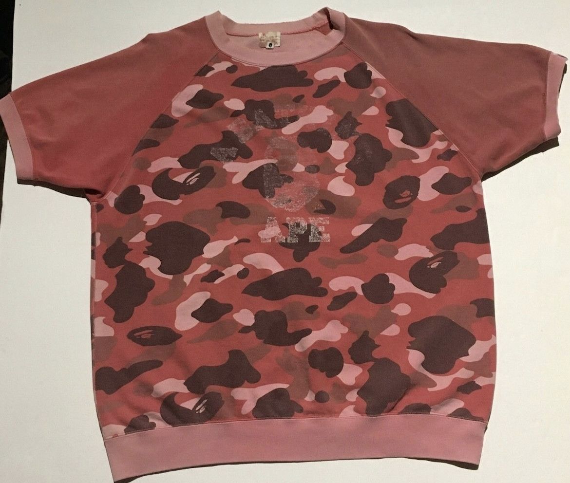 Bape Bape camo crew neck sweatshirt Size US L / EU 52-54 / 3 - 1 Thumbnail