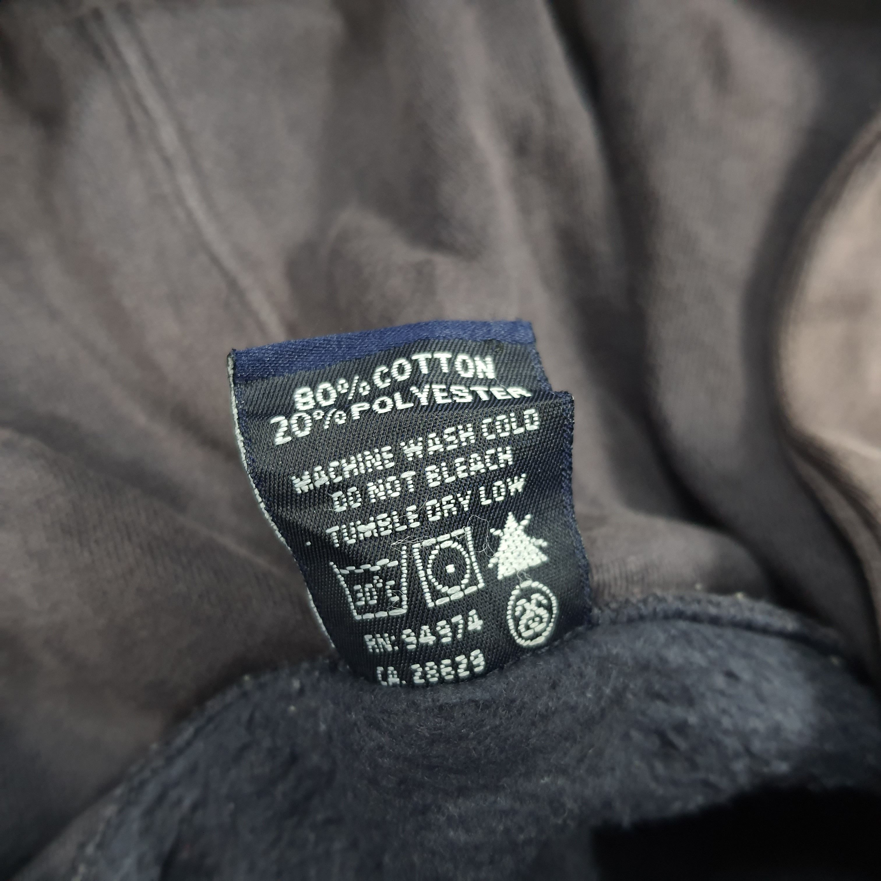 Stussy × Vintage Vintage Stussy Spell Out Custom Back Logo Hoodies Size US XL / EU 56 / 4 - 6 Thumbnail