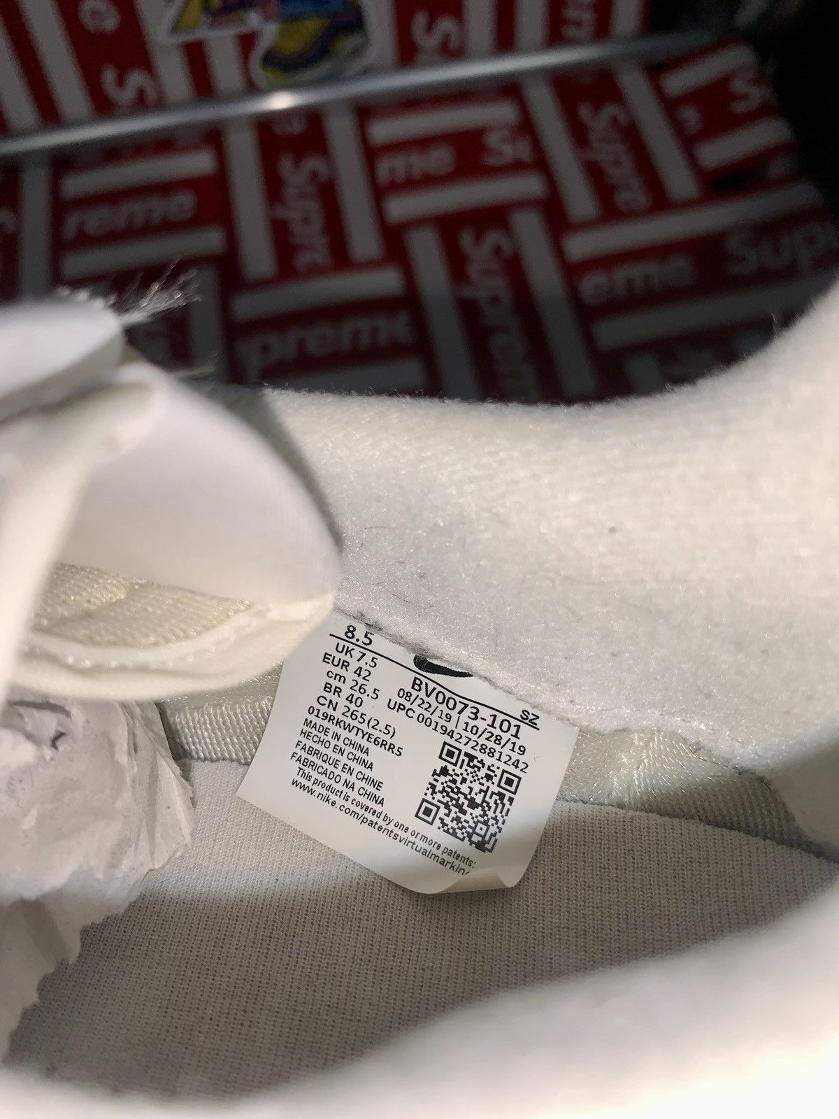 Nike × Sacai Nike LD Waffle Sacai White Nylon Size 8,5 Size US 8.5 / EU 41-42 - 7 Thumbnail
