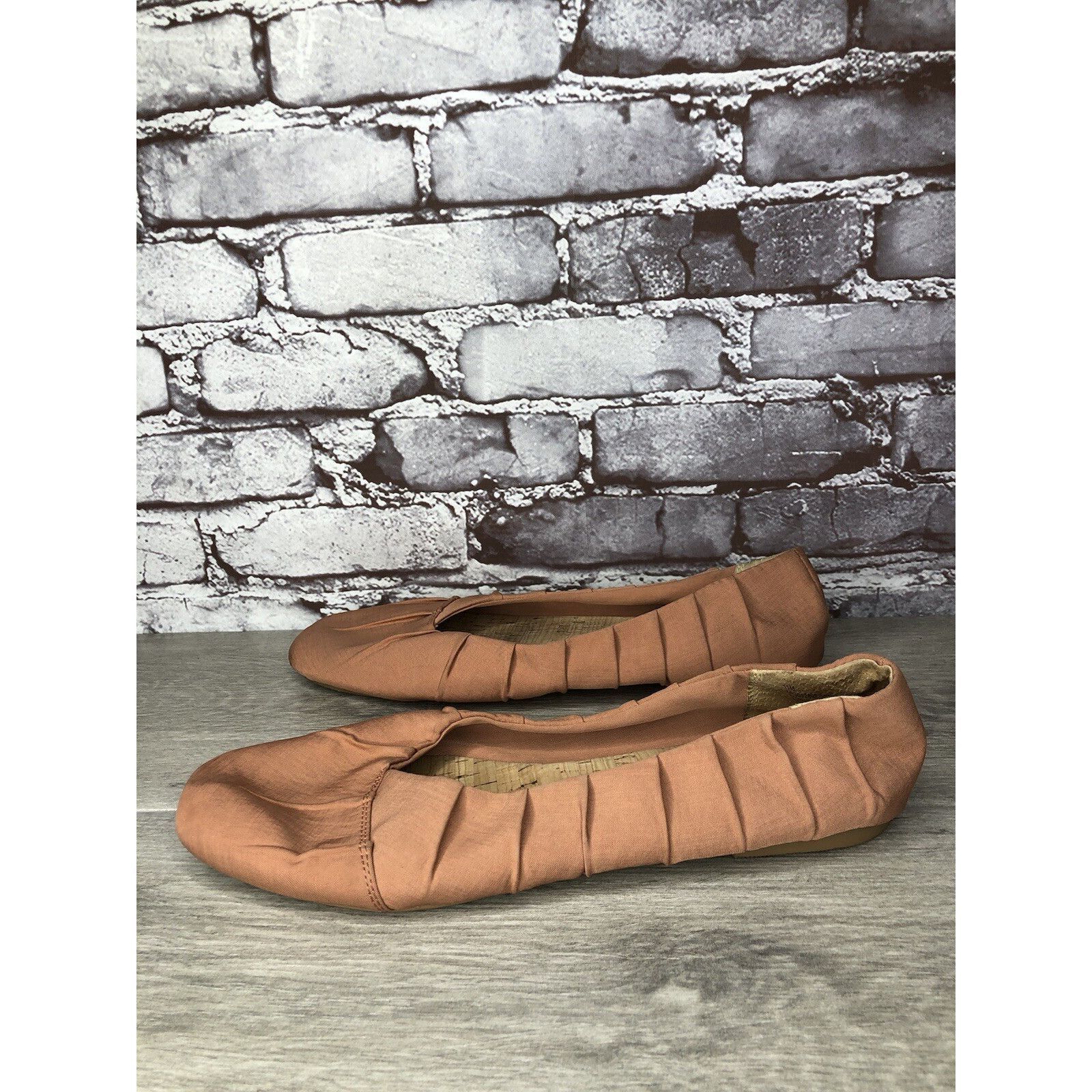 Other Korks by Kork Ease Pink Fabric Comfort Ballet Flats Women 11 Size US 11 / IT 41 - 1 Thumbnail