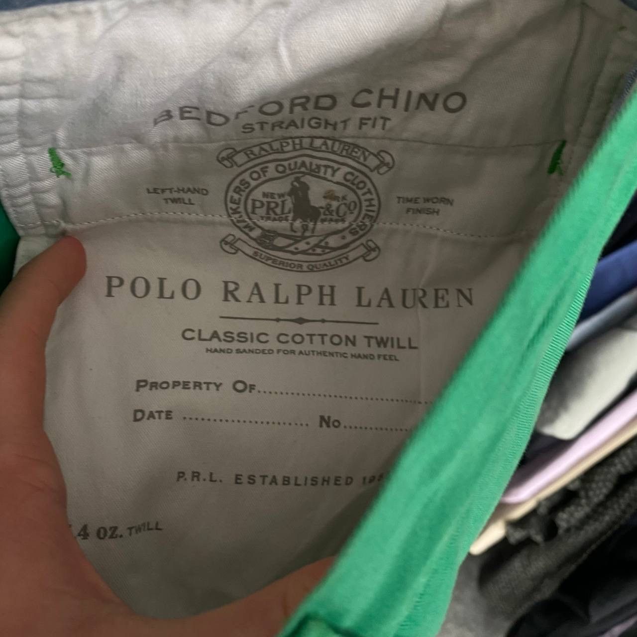 Polo Ralph Lauren × Vintage Vintage Polo Ralph Lauren Monogrammed luxury shorts Size US 34 / EU 50 - 5 Thumbnail
