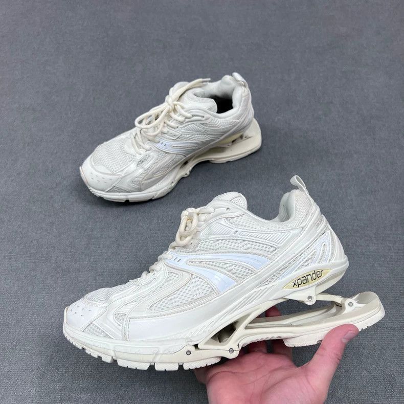 Balenciaga Balenciaga White X Pander Dad Shoes-2505 Size US 10.5 / EU 43-44 - 2 Thumbnail