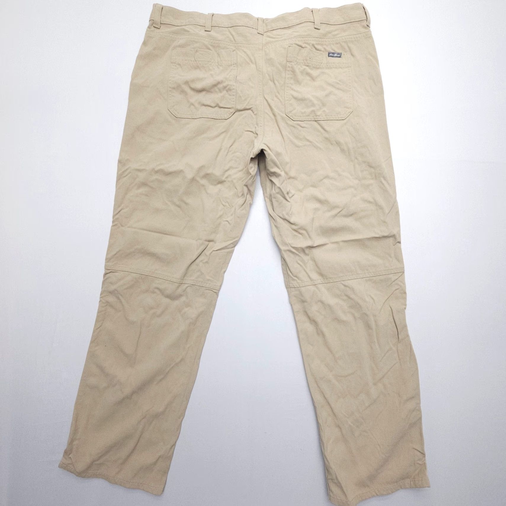 Eddie Bauer Eddie Bauer Travex Pants Mens 40 x 32 Khaki Canvas Workwear Chino Size US 40 / EU 56 - 2 Thumbnail