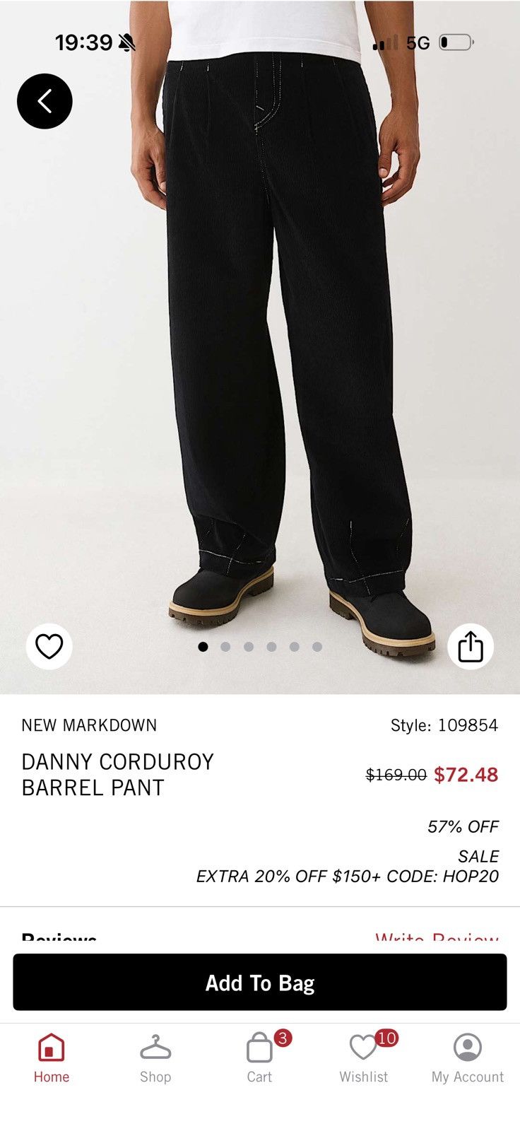 Other True Religion Corduroy Pants Size US 32 / EU 48 - 1 Thumbnail
