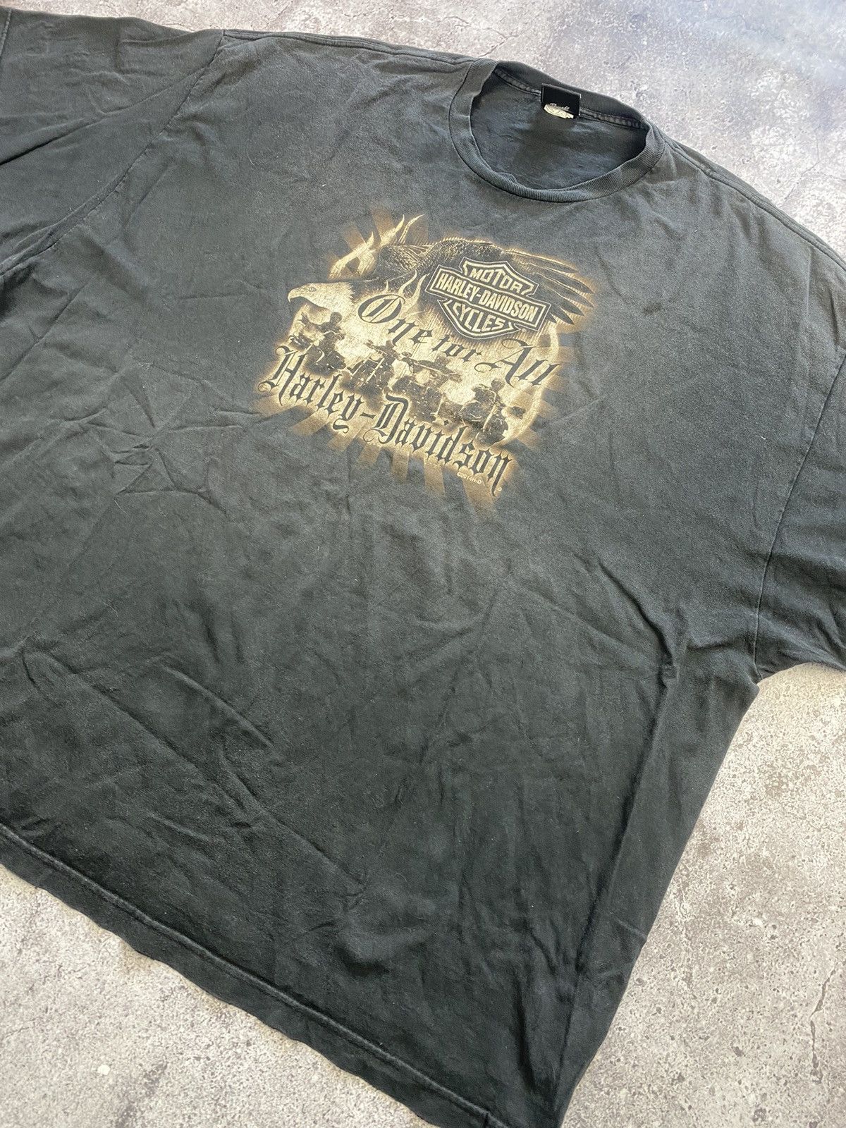 Harley Davidson × Vintage Vintage Harley Davidson Brandon Florida One for all 5XL Size US XXL / EU 58 / 5 - 2 Thumbnail