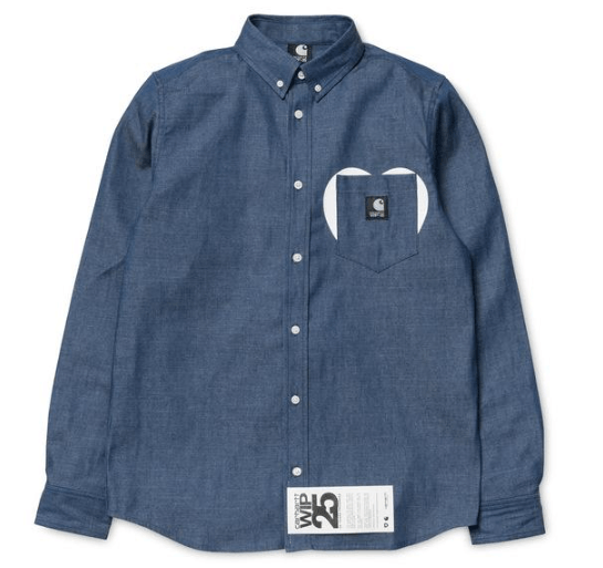 Carhartt Wip Carhartt WIP Civil Shirt XXV - Blue (Rigid) M Medium Size US M / EU 48-50 / 2 - 1 Thumbnail